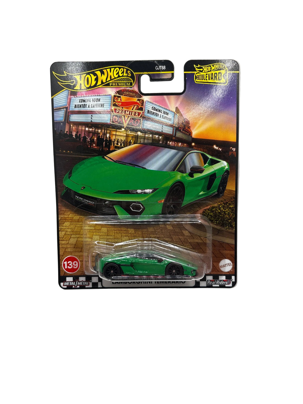 Hot Wheels Lamborghini Temerario Diecast green