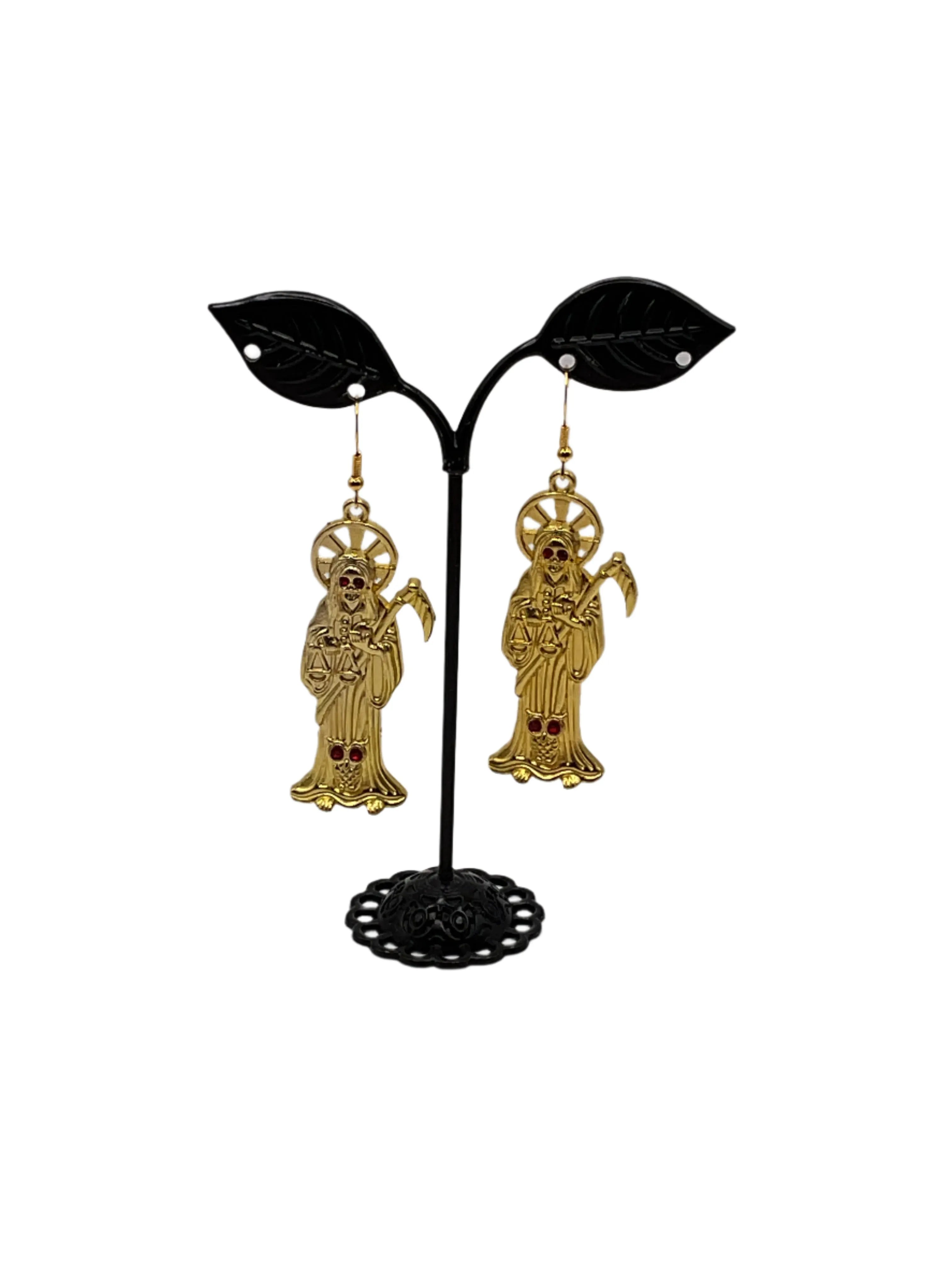 Grim Reaper Earrings