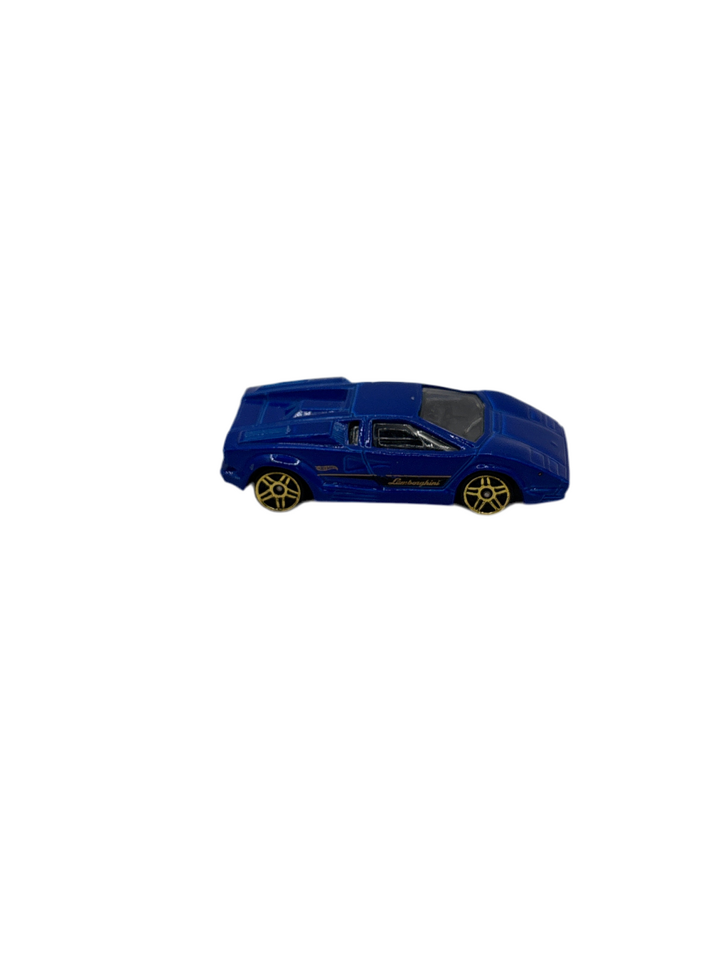 Hot Wheels Lamborghini Countach Diecast blue