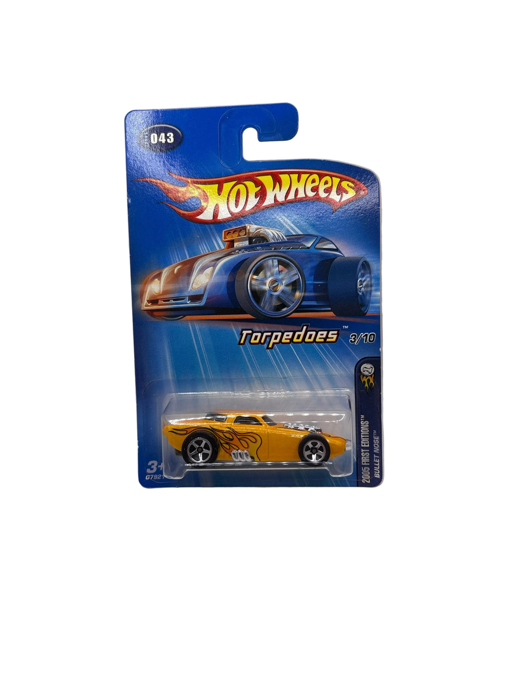 Hot Wheels Bullet Nose Diecast yellow