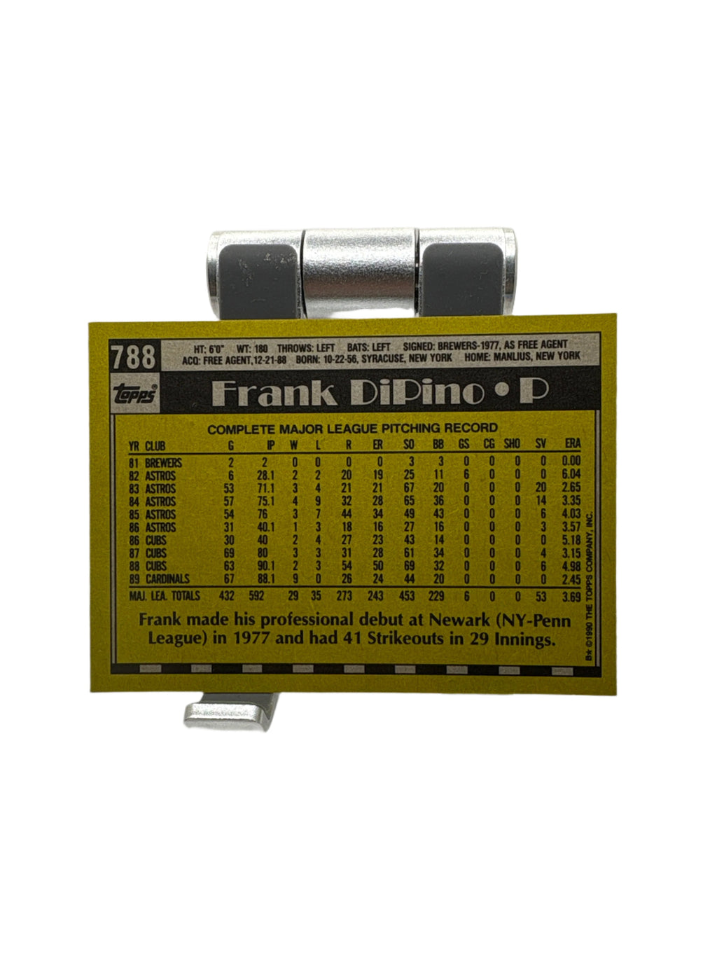 Topps Frank DiPino