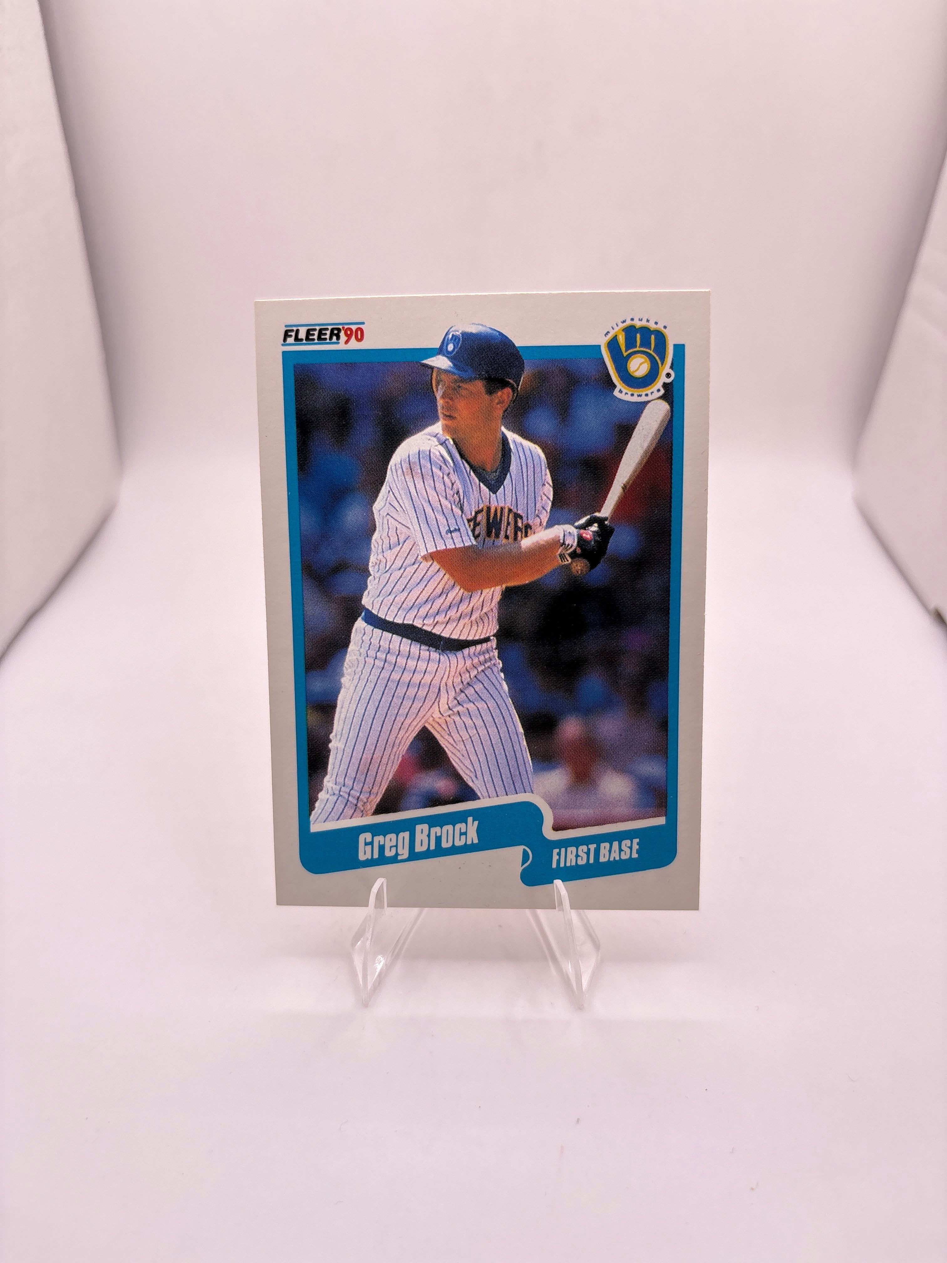 Fleer Greg Brock