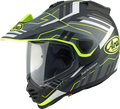 ARAI HELMETS, ARAI HELMETS XD-5 Trail Helmet - Yellow Frost Large with VAS-A Shield System and Enhanced Ventilation