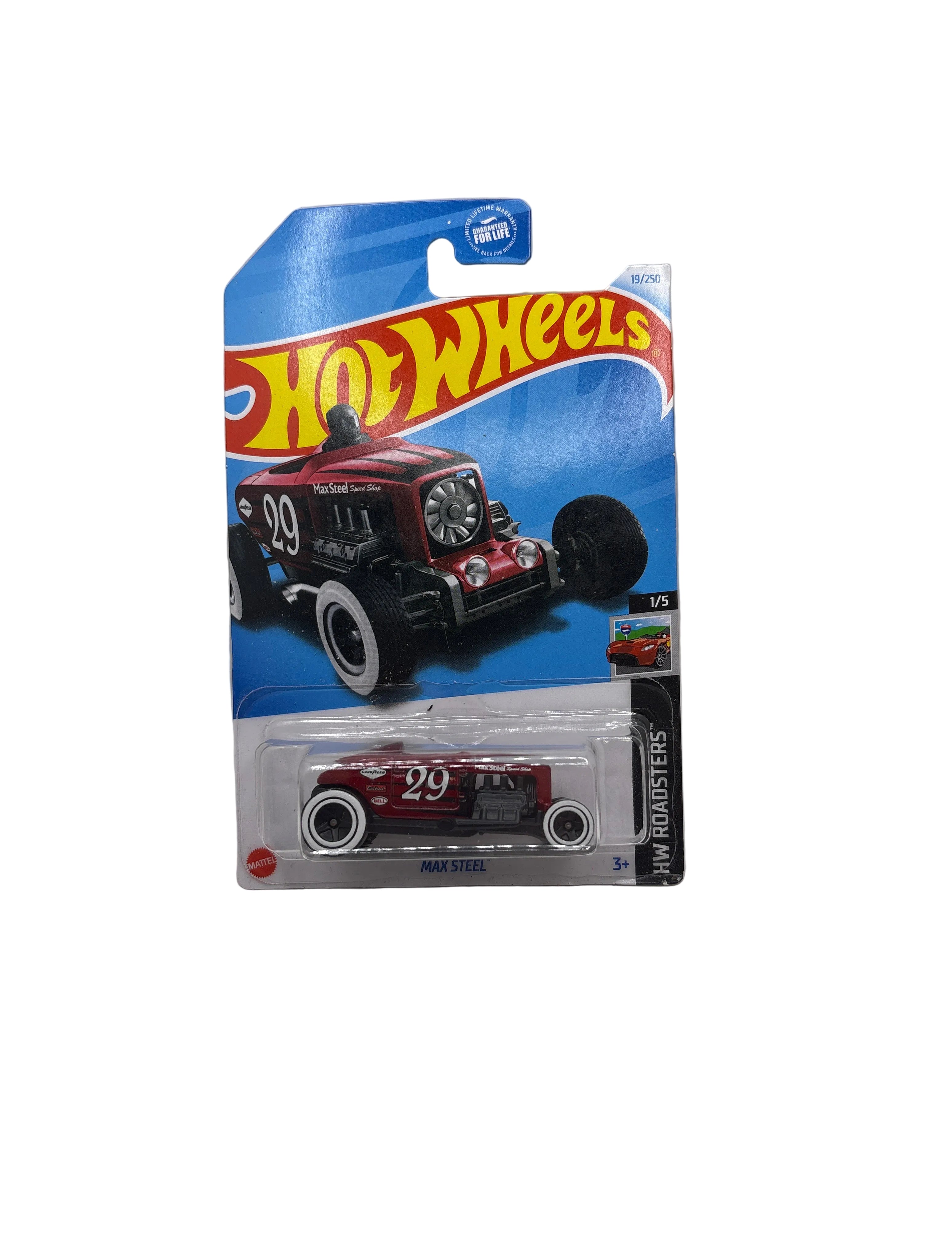 Hot Wheels Max Steel Diecast red