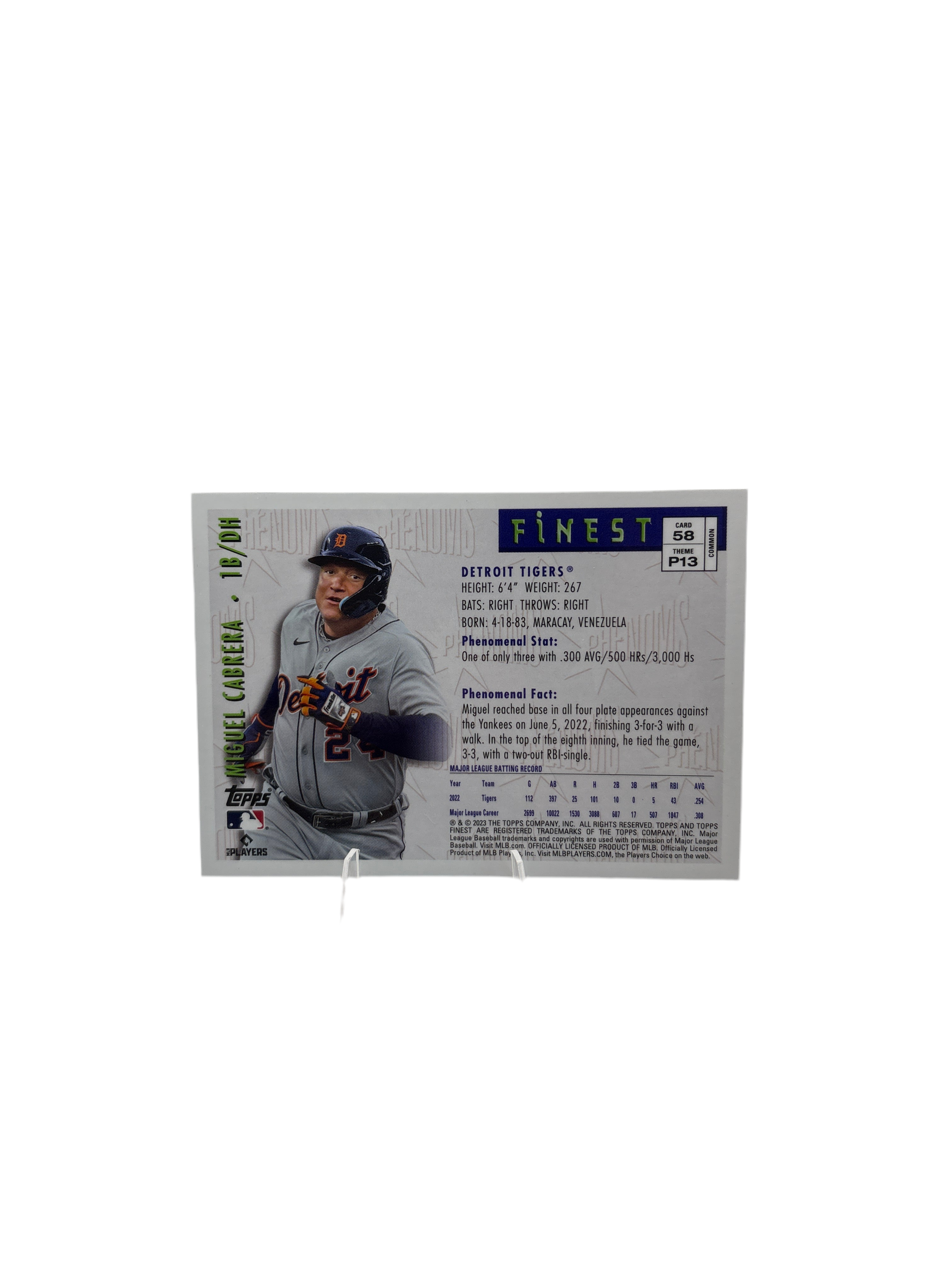 Topps Miguel Cabrera
