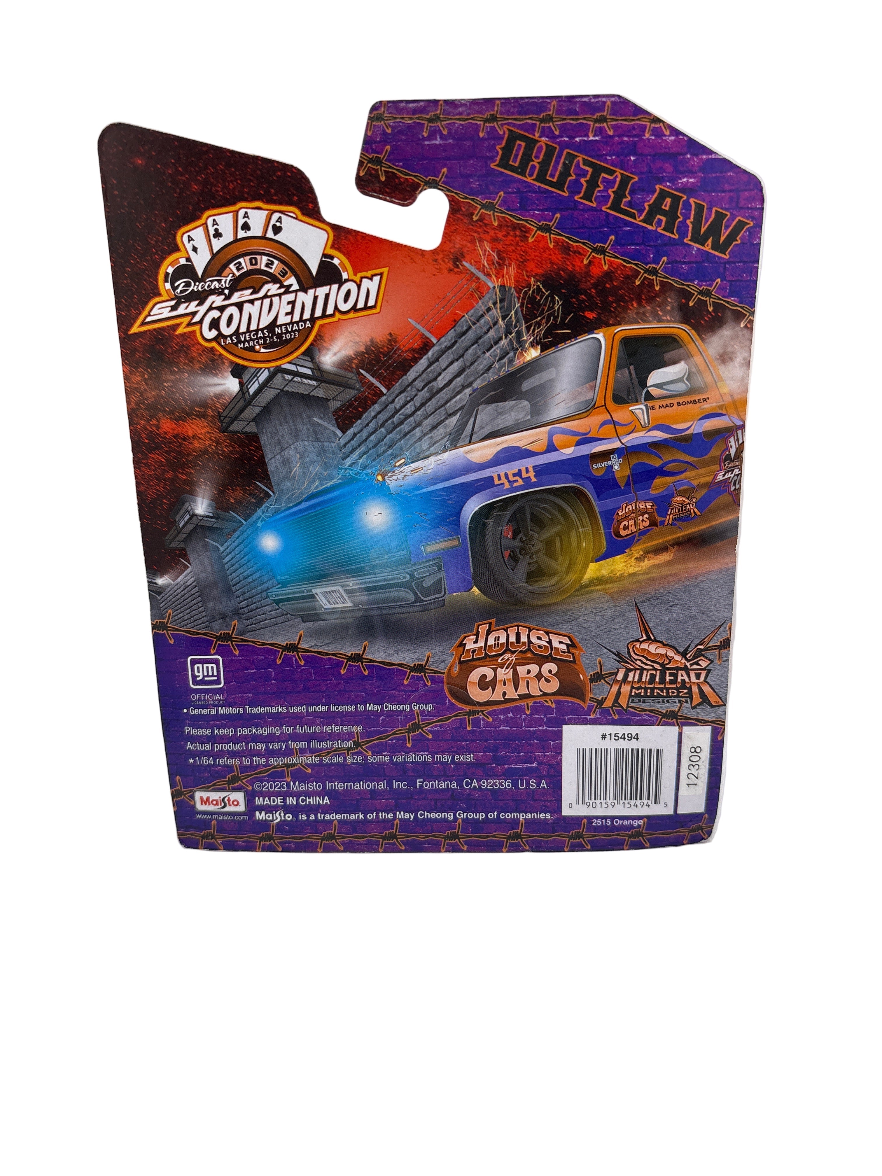 Maisto Silverado Outlaw Diecast