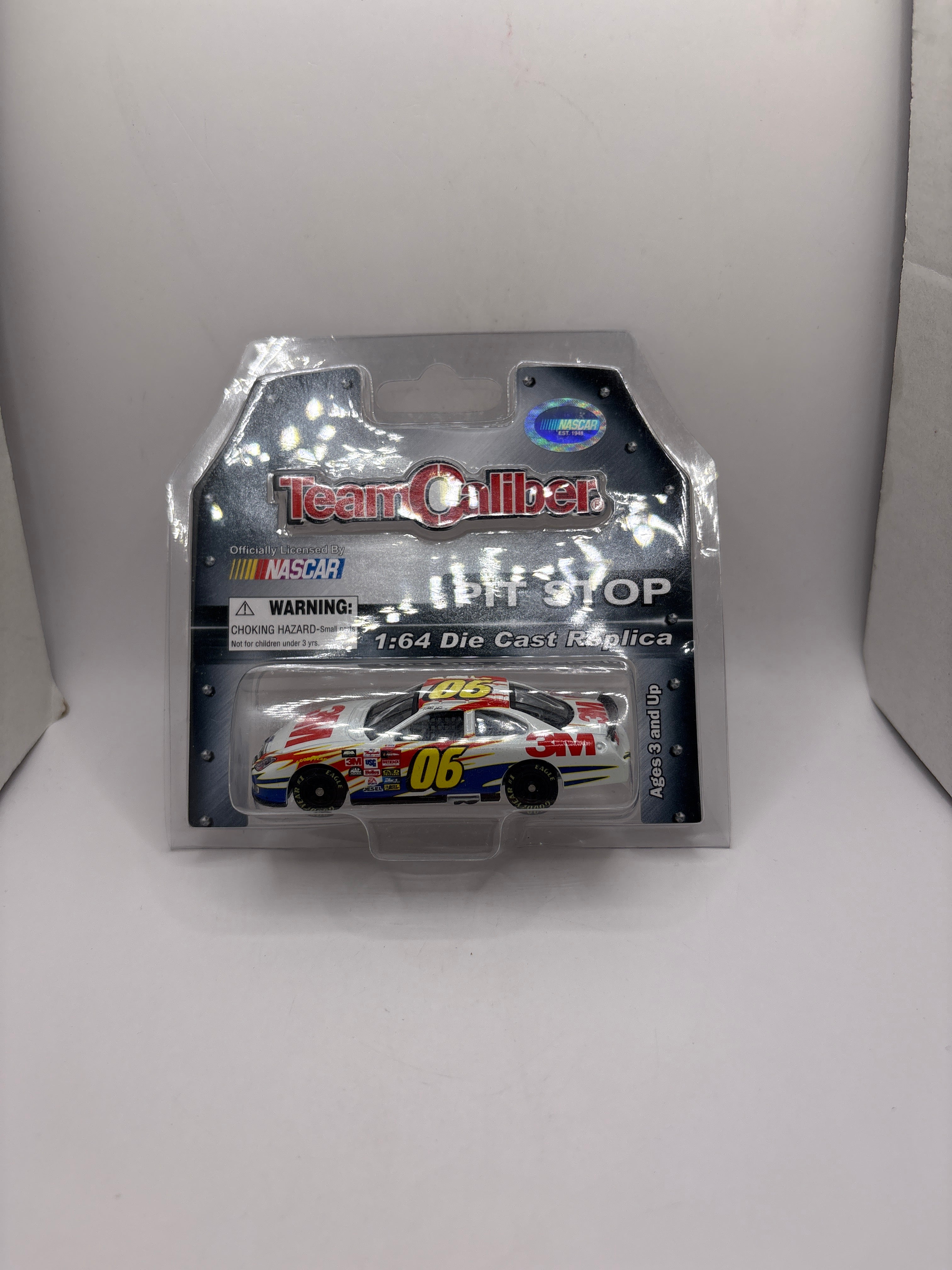 Team Caliper NASCAR Pit Stop Todd Kluever White