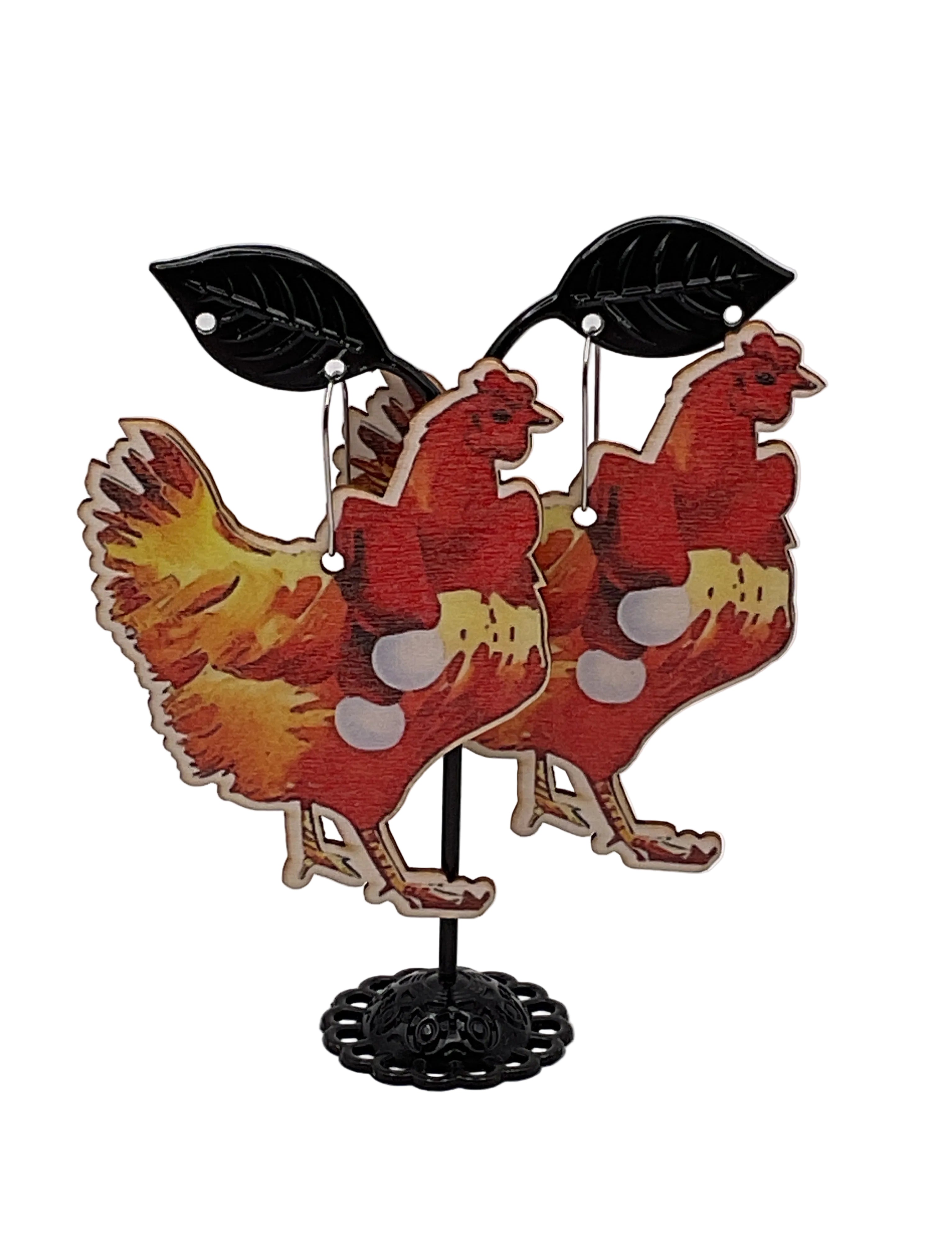 Large Christmas Earrings