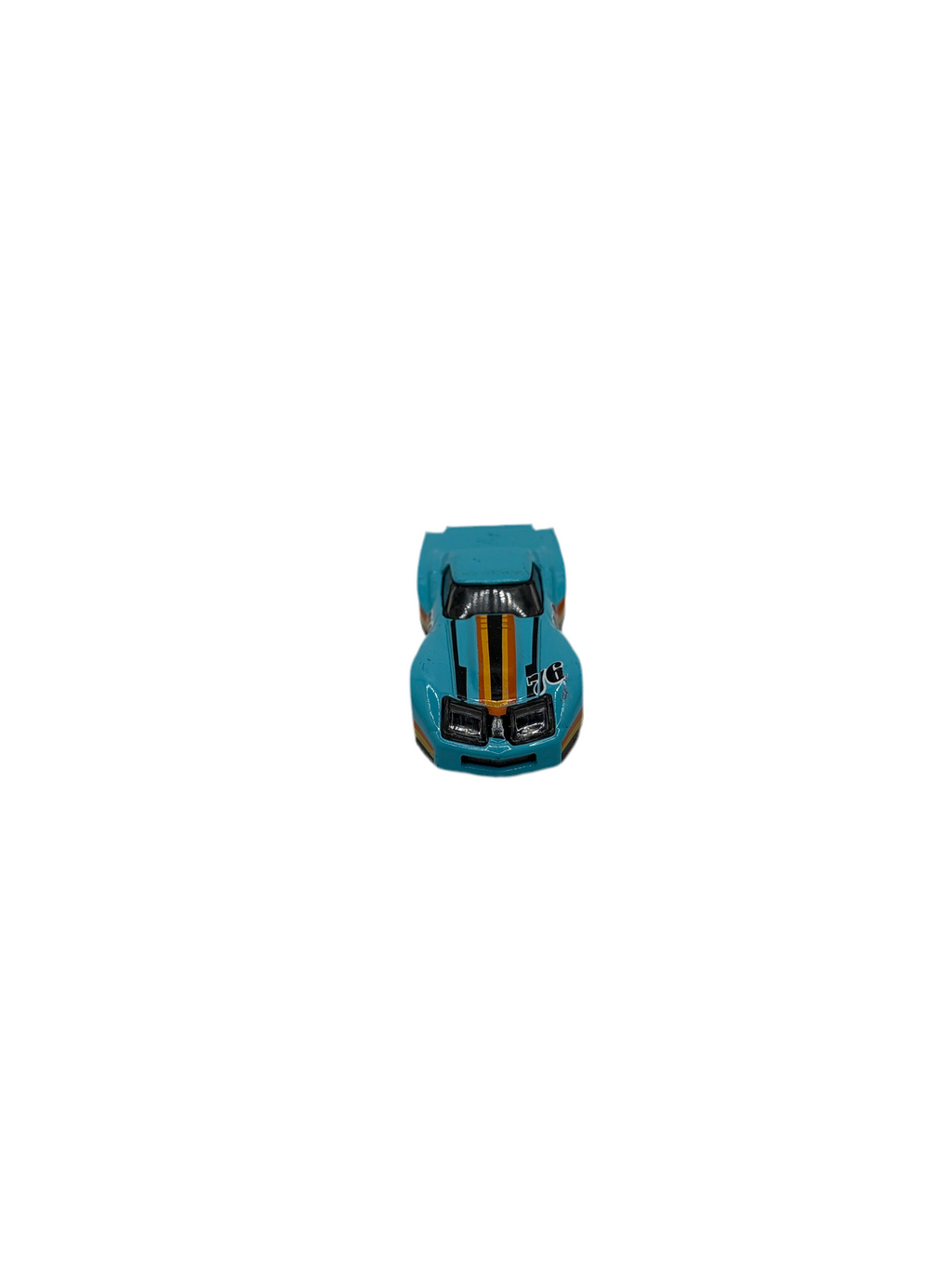Hot Wheels 76 Greenwood Corvette Diecast blue