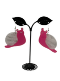 Large Snail Earrings