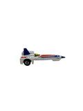 Hot Wheels Tricar X-8 Diecast white