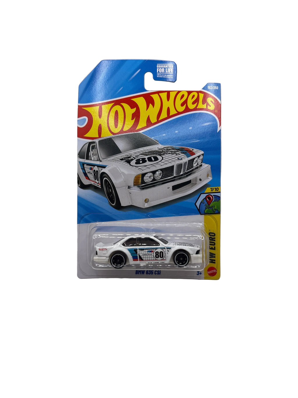 Hot Wheels BMW 635 CSi Diecast white