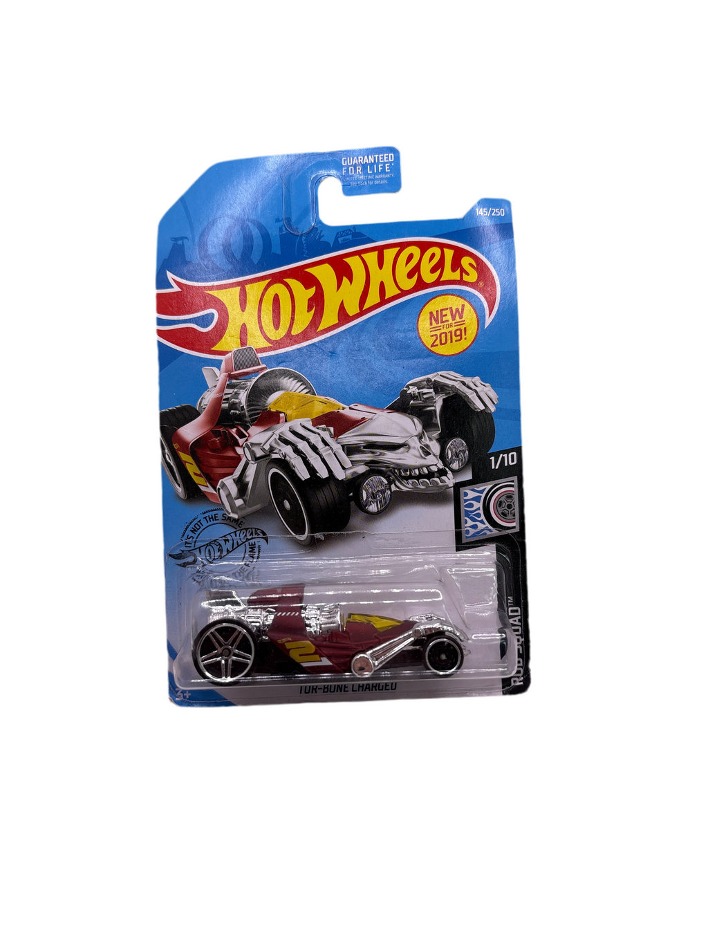 Hot Wheels Tur-Bone Charged Diecast red