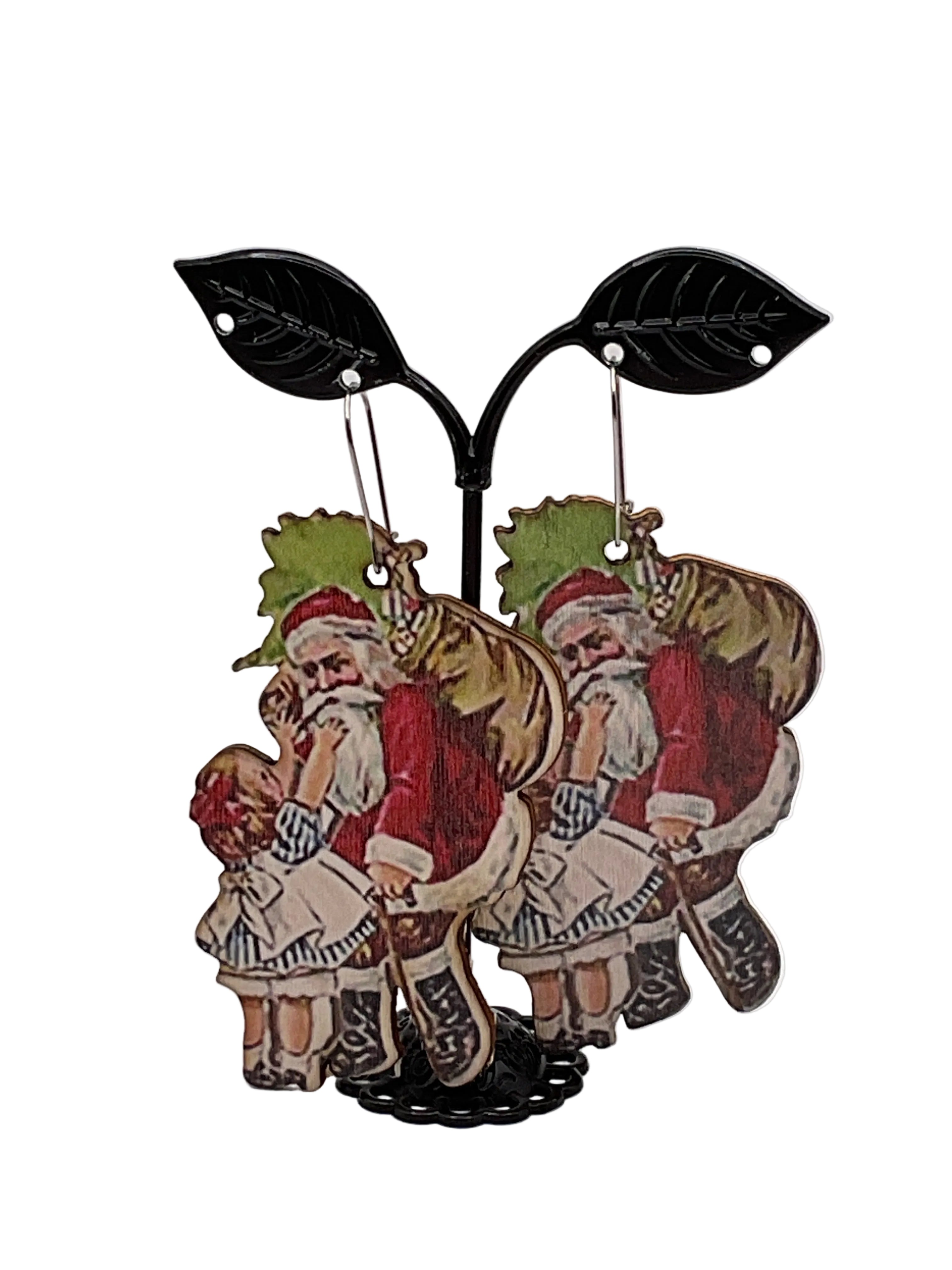 Large Christmas Earrings