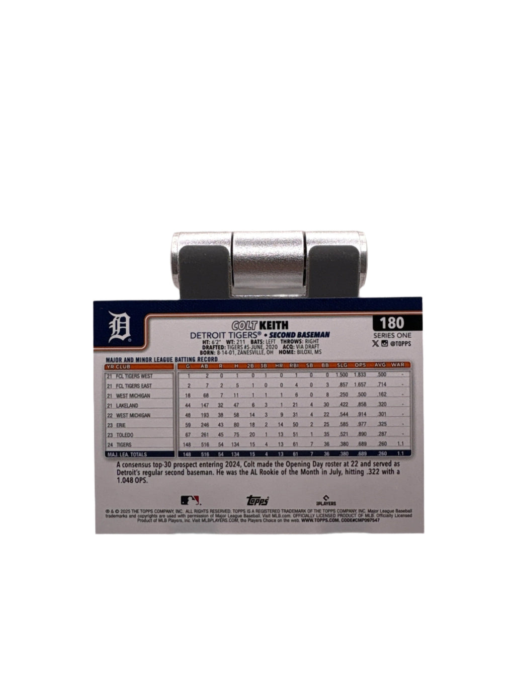 Topps Colt Keith