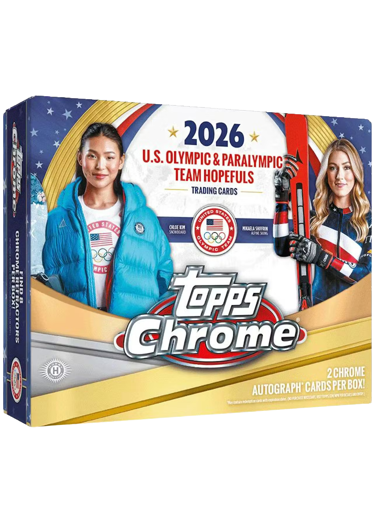 2026 Topps Chrome U.S. Olympics - Hobby Box