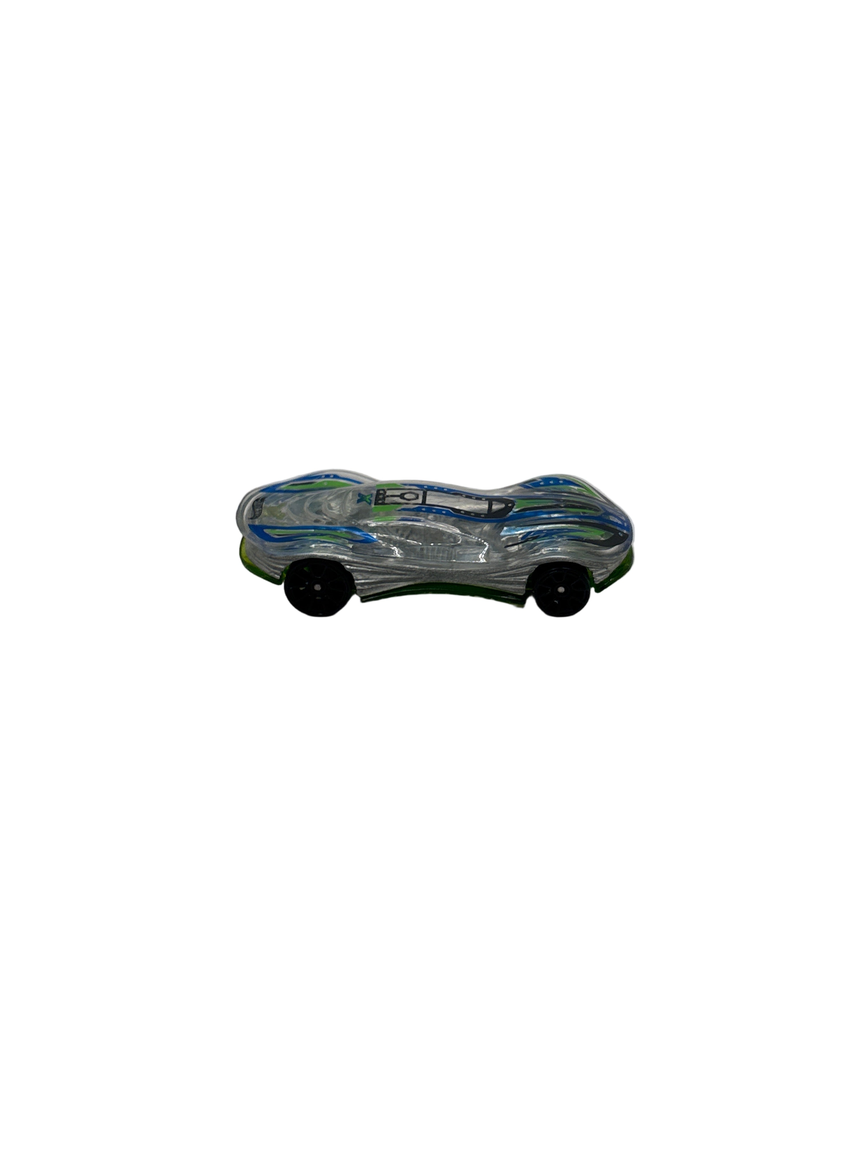 Hot Wheels Clear Speeder Diecast silver