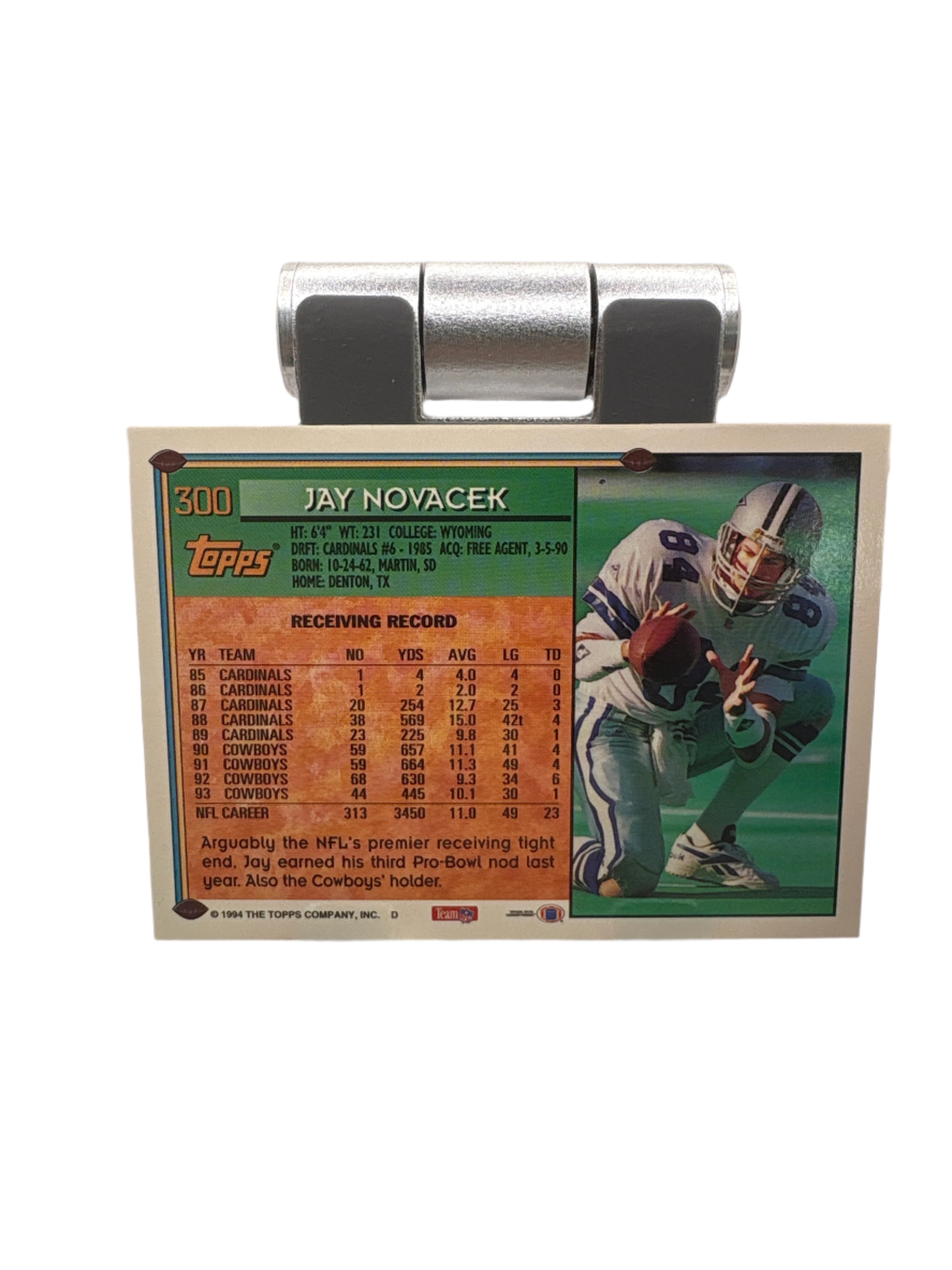 Topps Jay Novacek