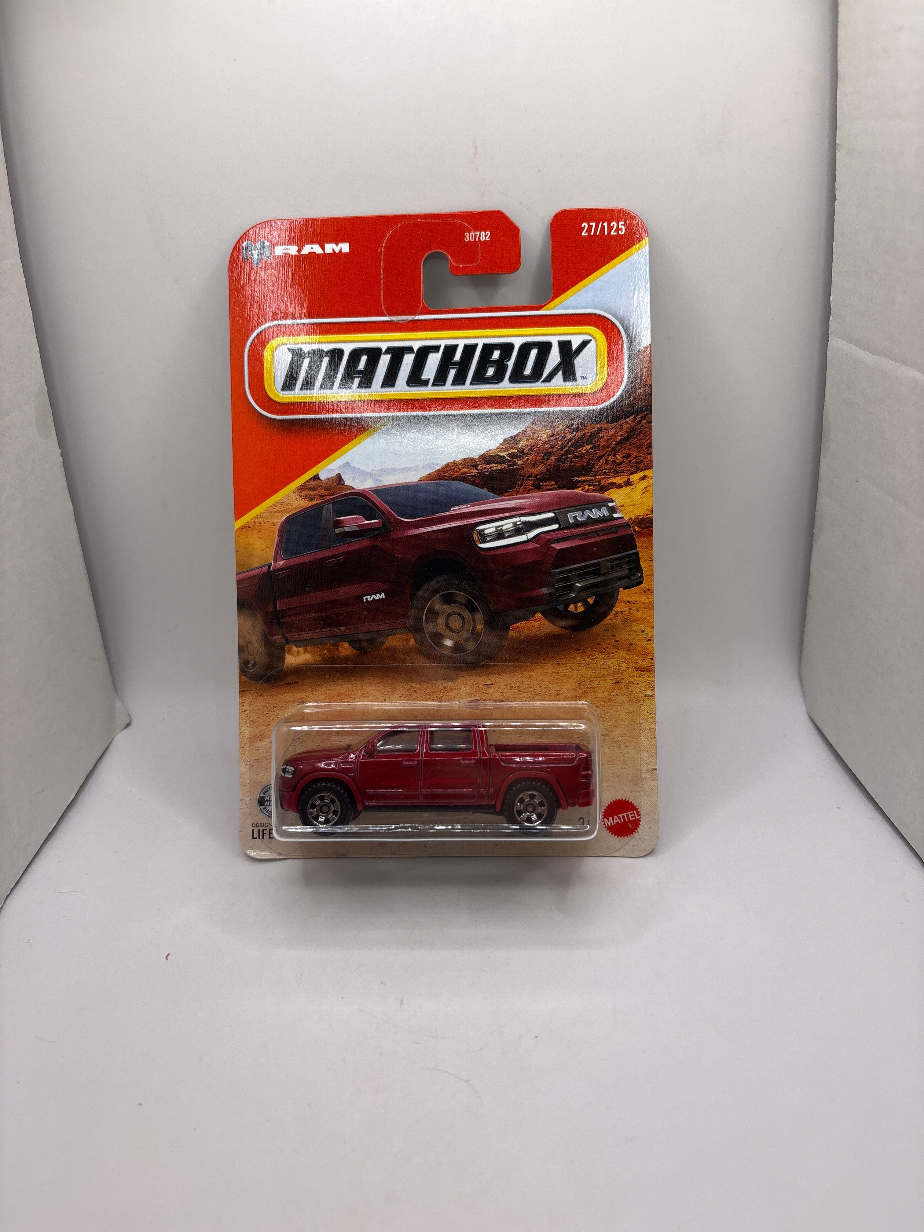 Matchbox 2025 Ram 1500 EV Diecast red