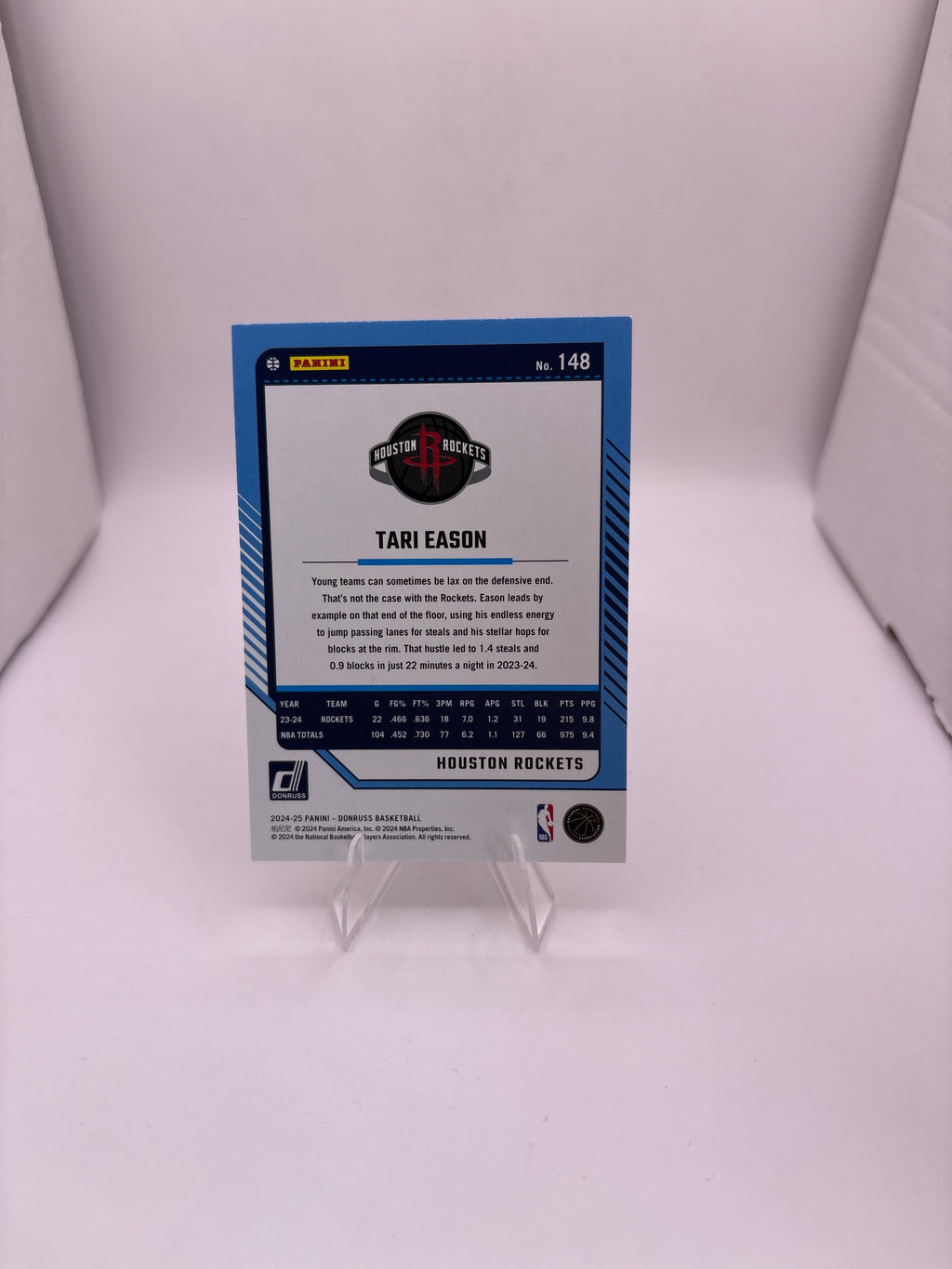 Donruss Tari Eason
