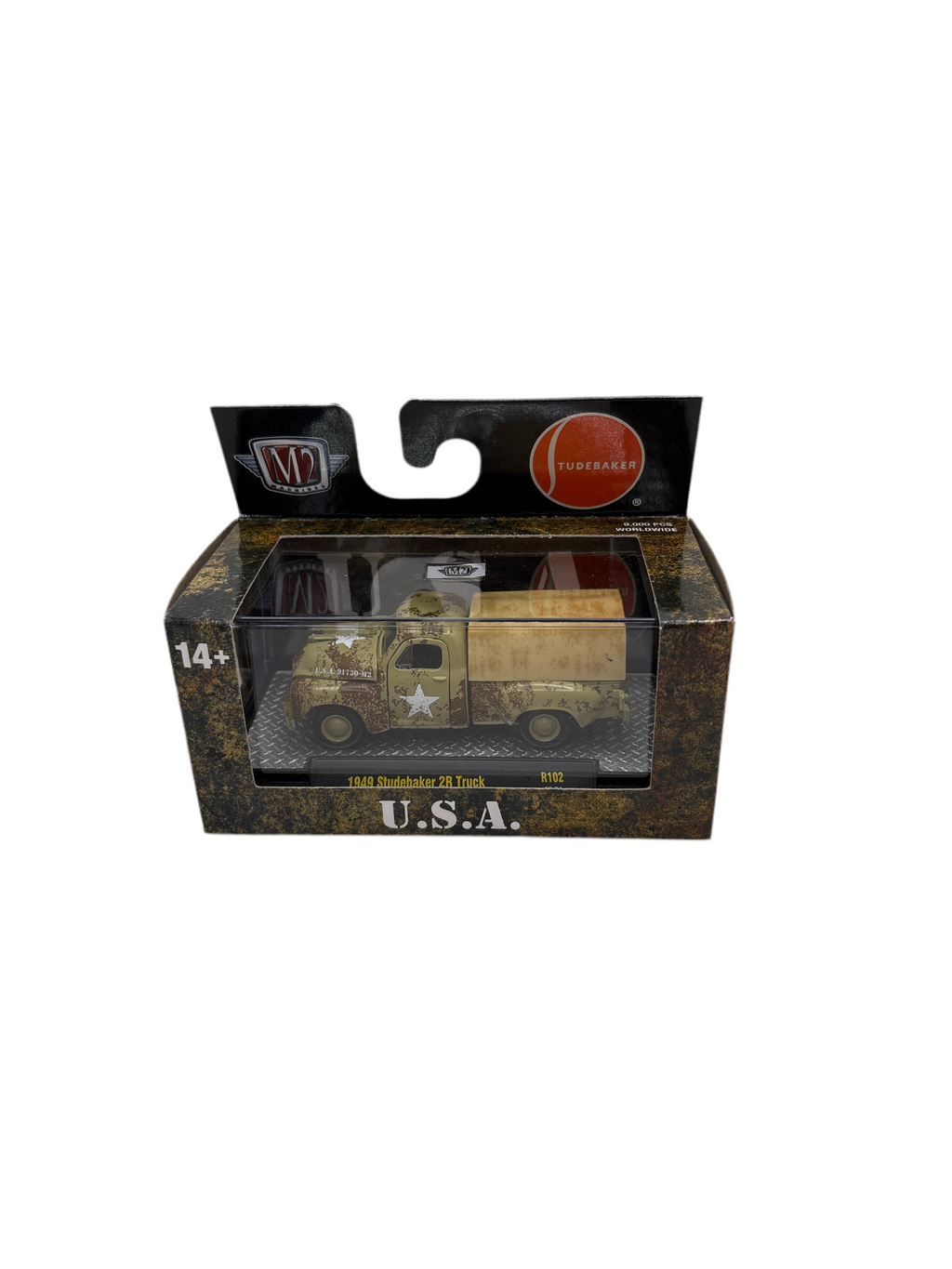 M2 1949 Studebaker 2R Truck Diecast green