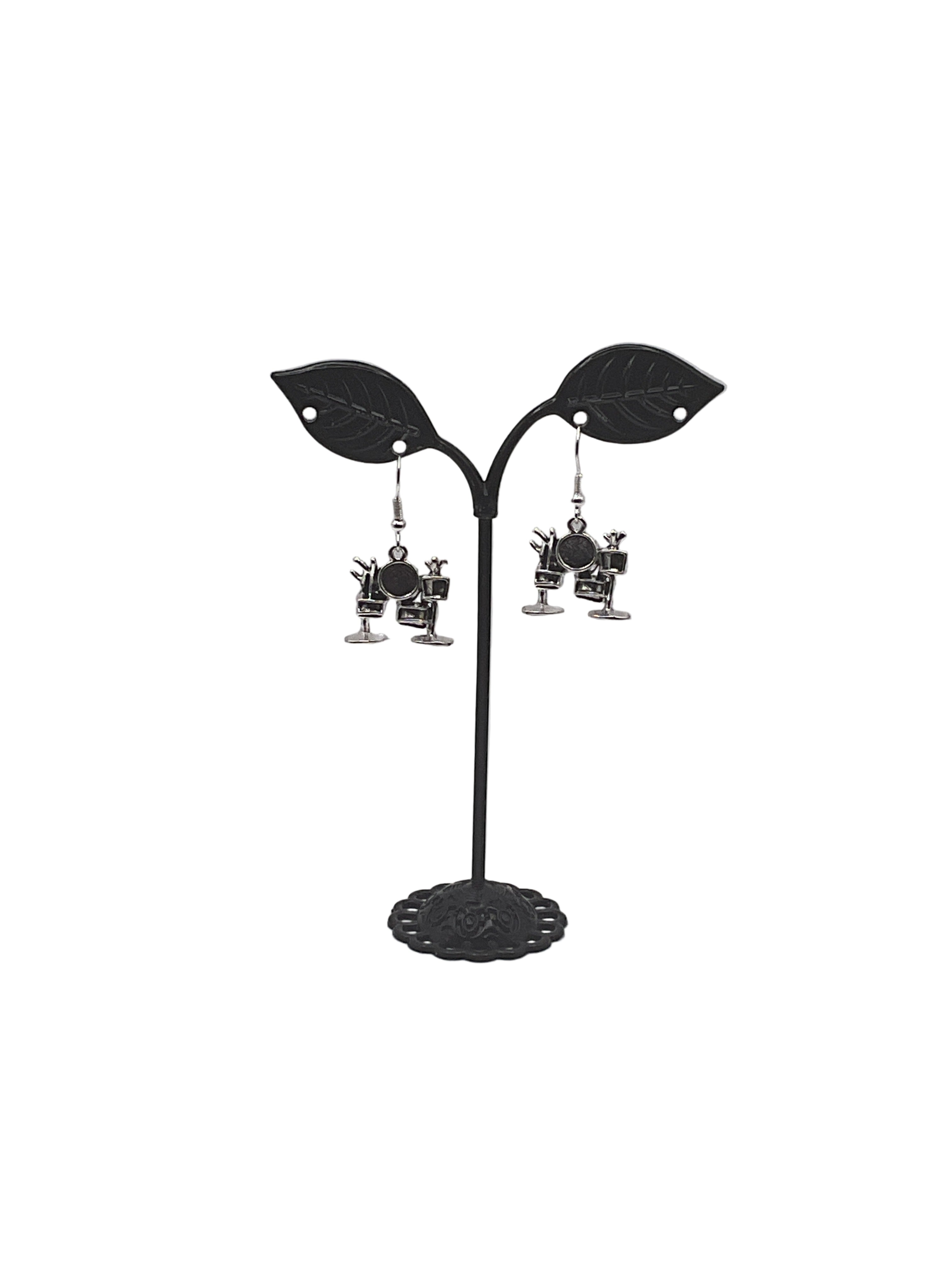 Drum Set Earrings