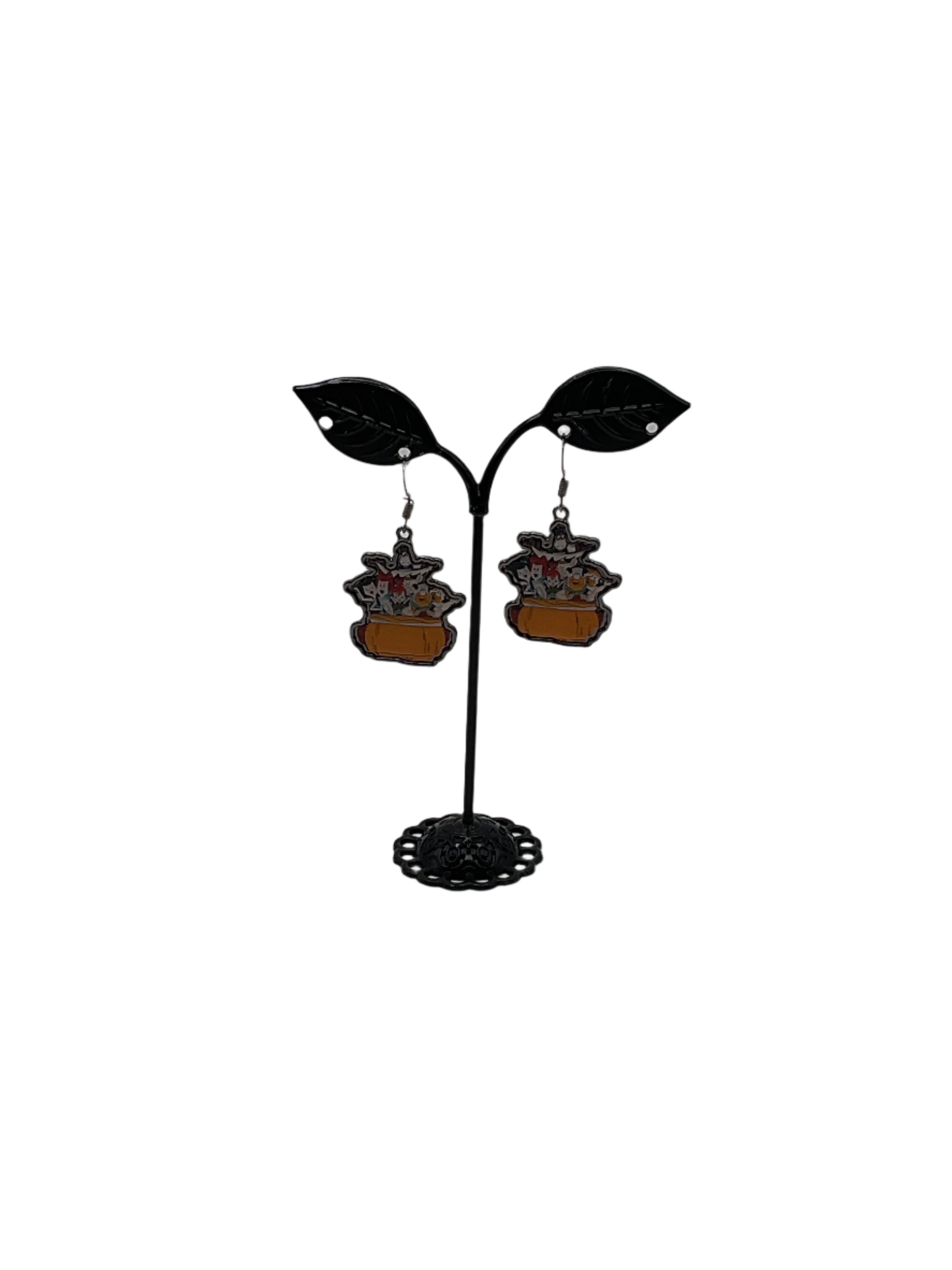 Flintstone Earrings