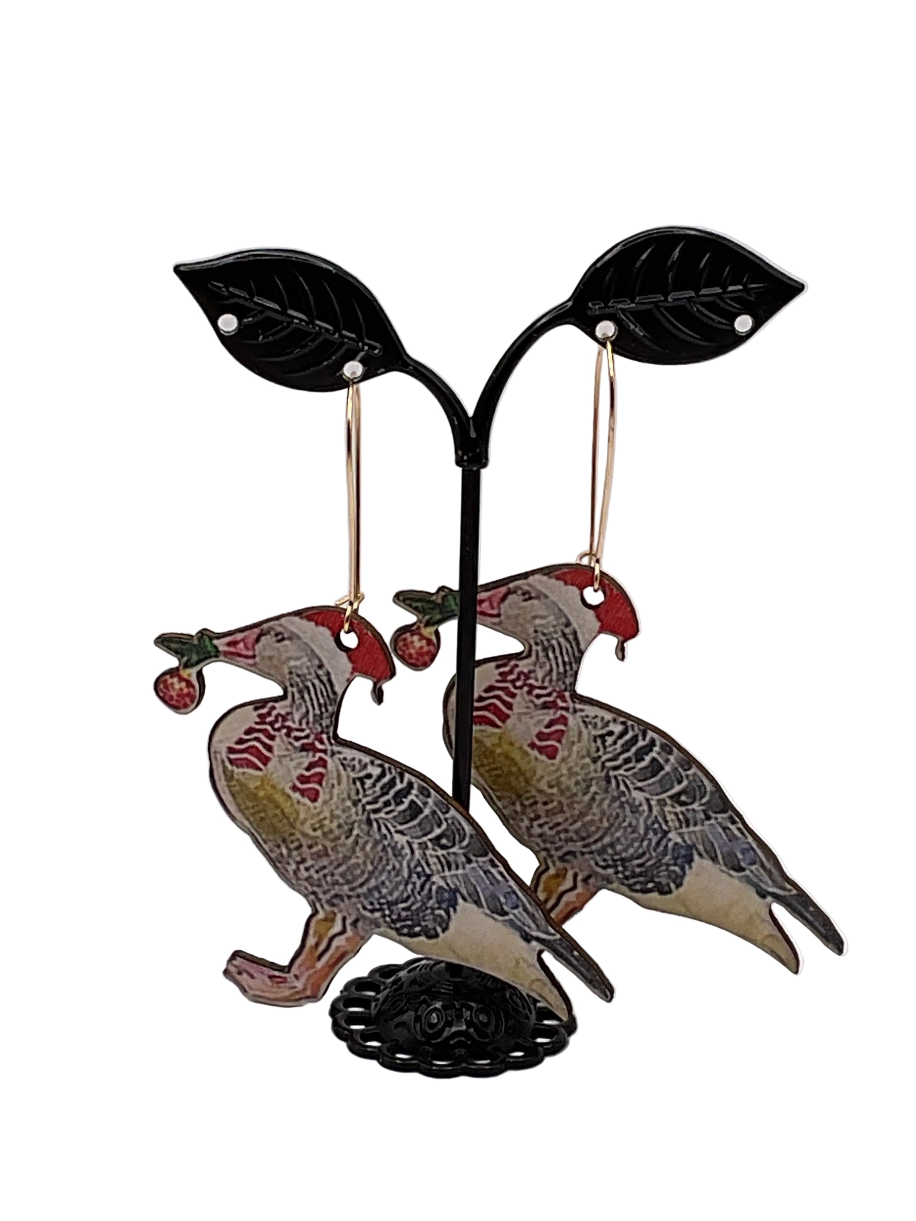 Large Christmas Earrings