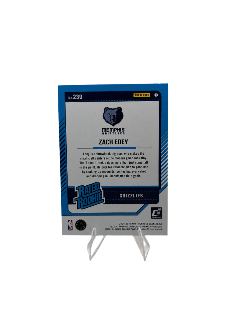 Donruss Zach Edey