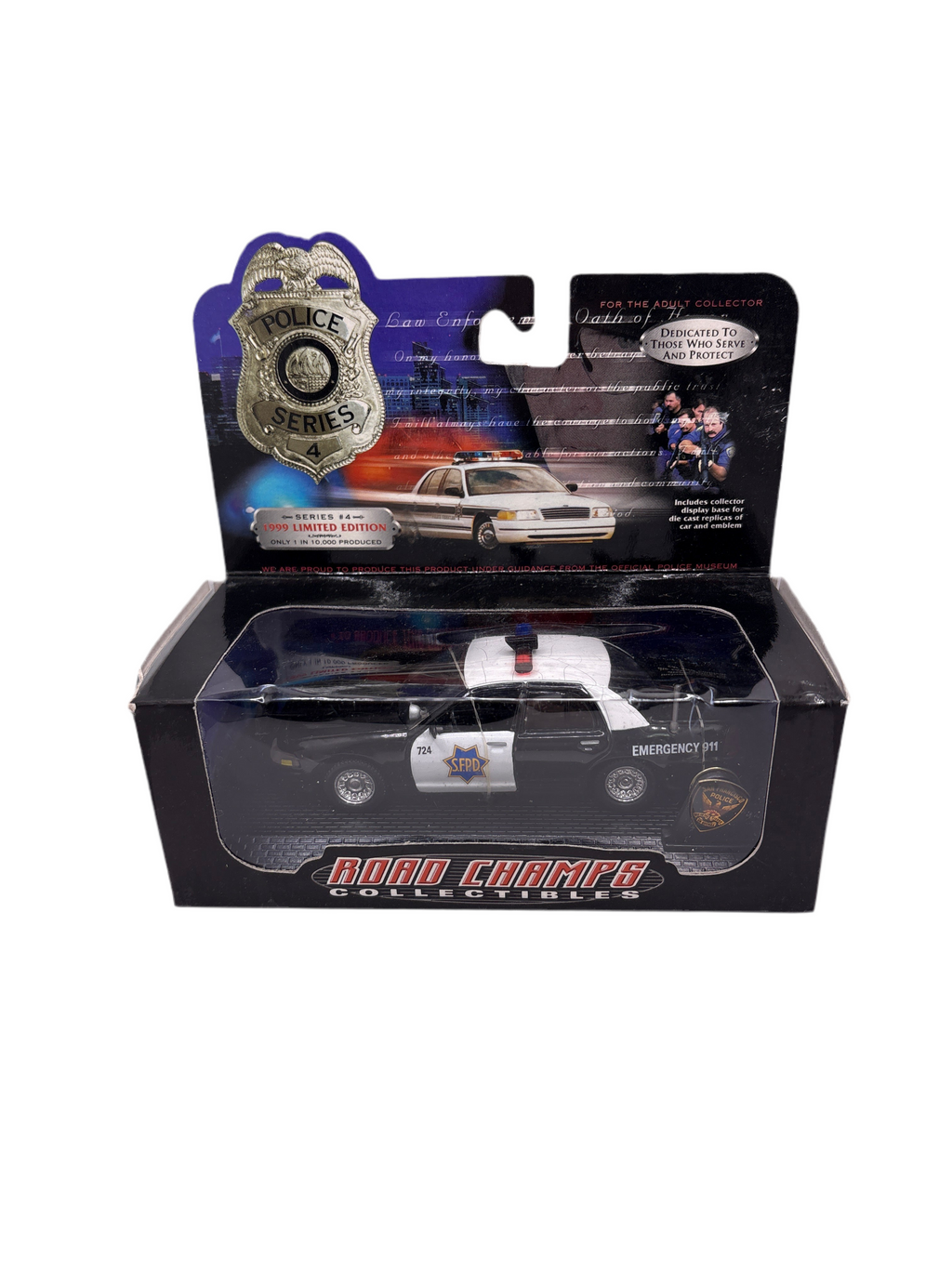 Road Champs Crown Victoria Diecast
