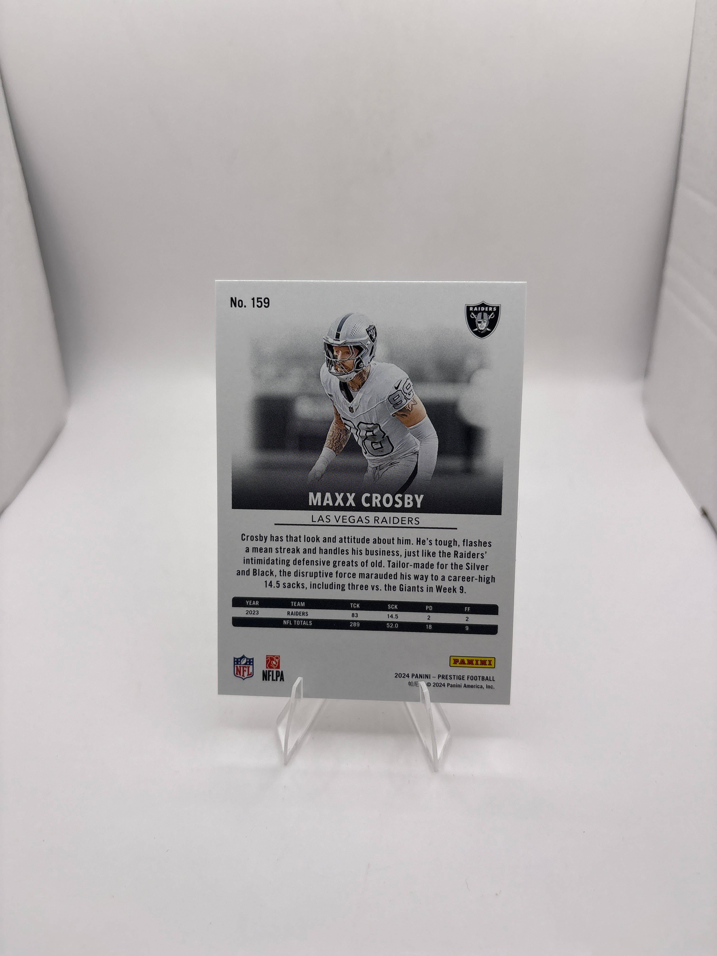 Prestige Maxx Crosby