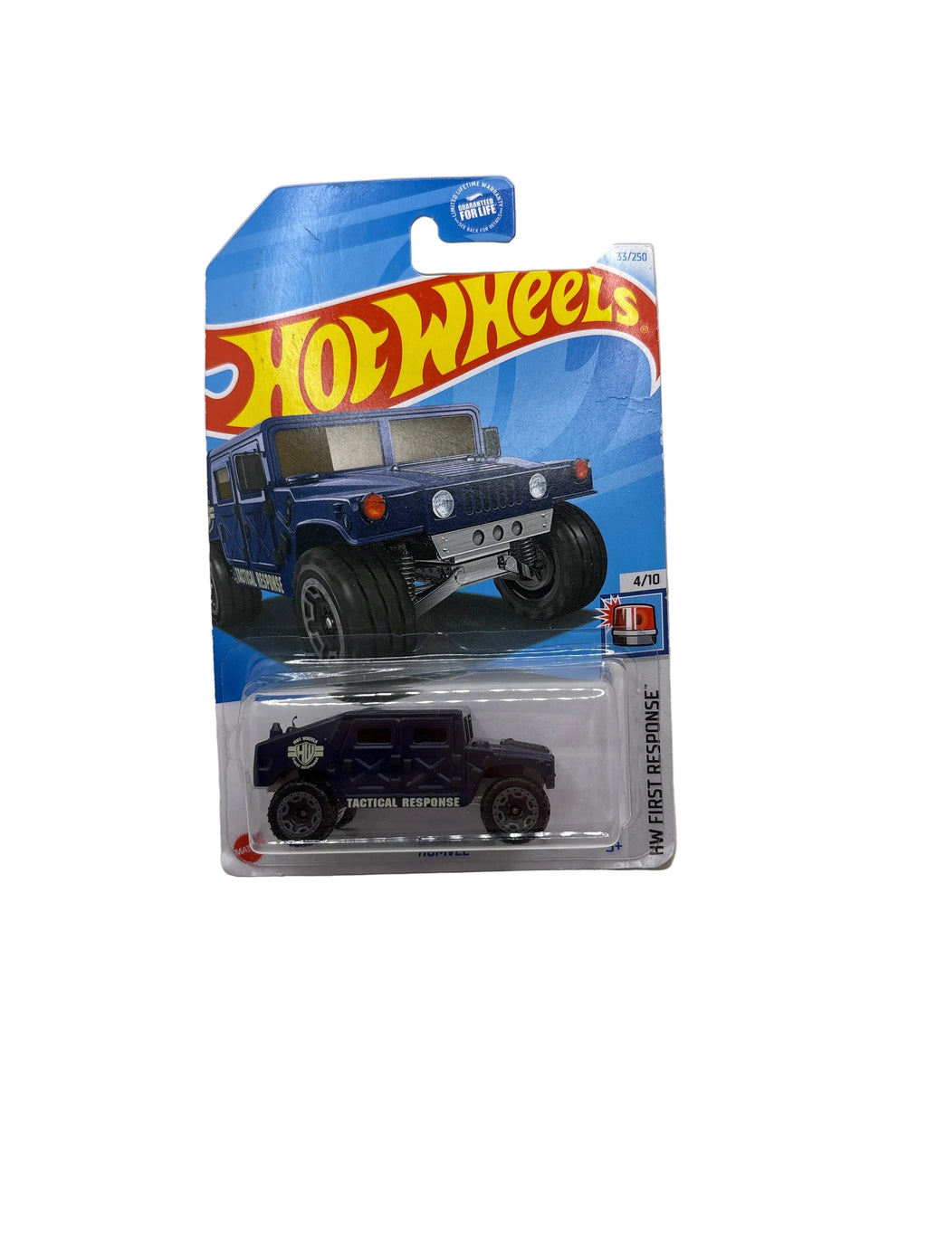 Hot Wheels Humvee Diecast blue