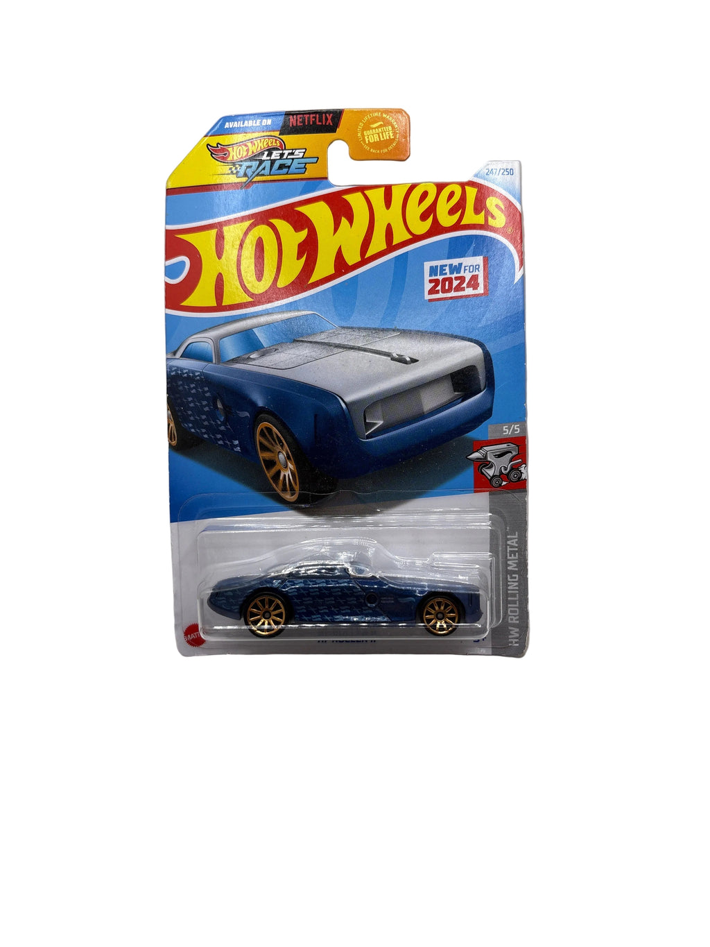 Hot Wheels Hi-Roller II Diecast blue