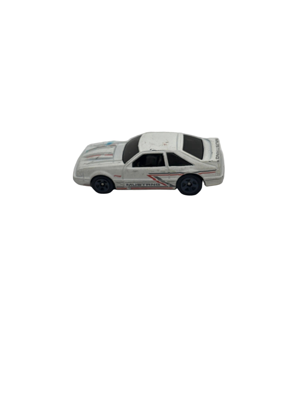 Hot Wheels 92 Ford Mustang Diecast white