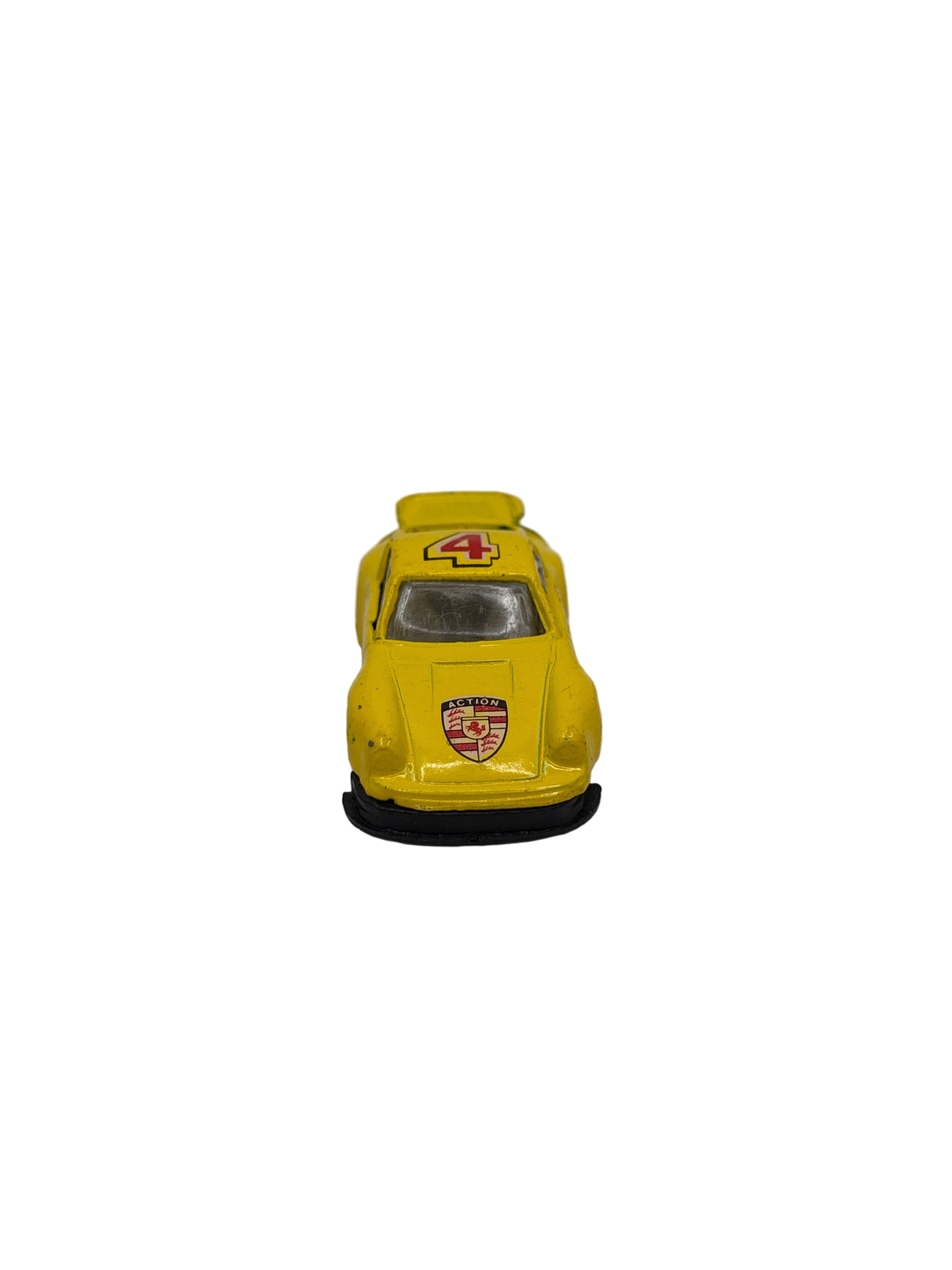 Action Shield Porsche 930 Diecast yellow
