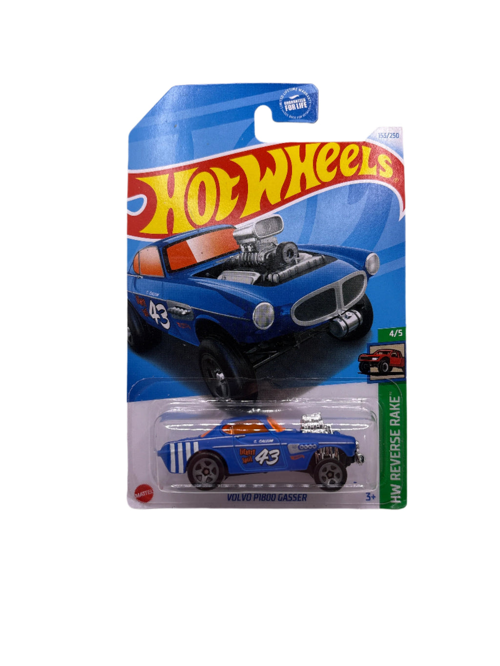 Hot Wheels Volvo P1800 Gasser Diecast