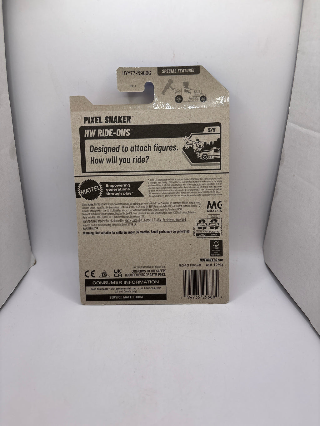 Hot Wheels Pixel Shaker Diecast