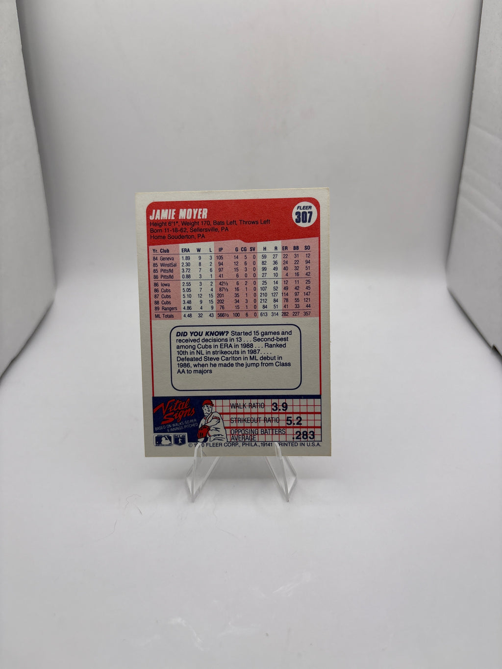 Fleer Jamie Moyer