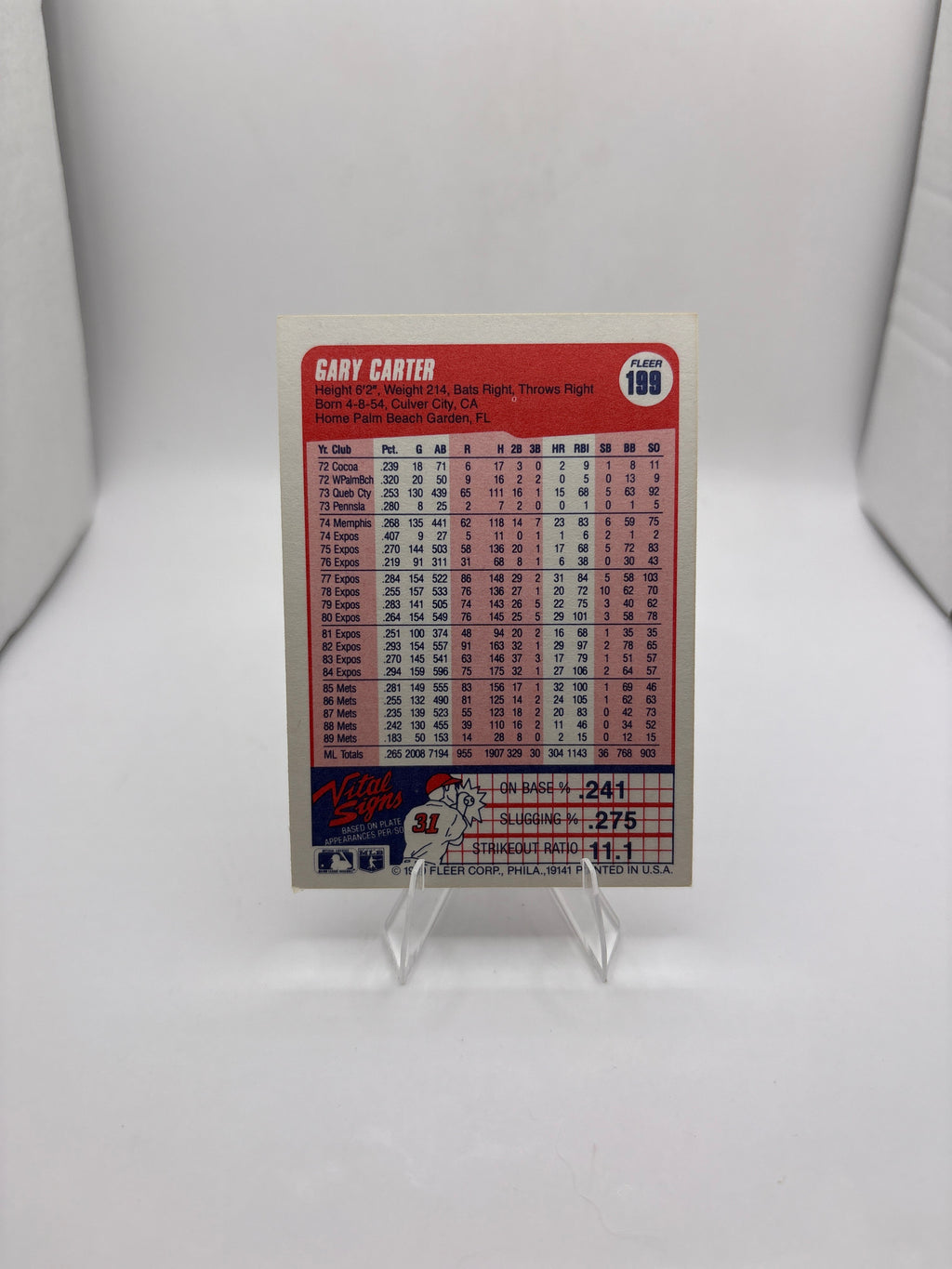 Fleer Gary Carter