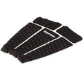 DORSAL Five 5 Piece EVA Surfboard Deck Traction Pads with Kicker Tail for Stomp Skimboards, Surf Boards, Fish Board, Funboard Black/White-1