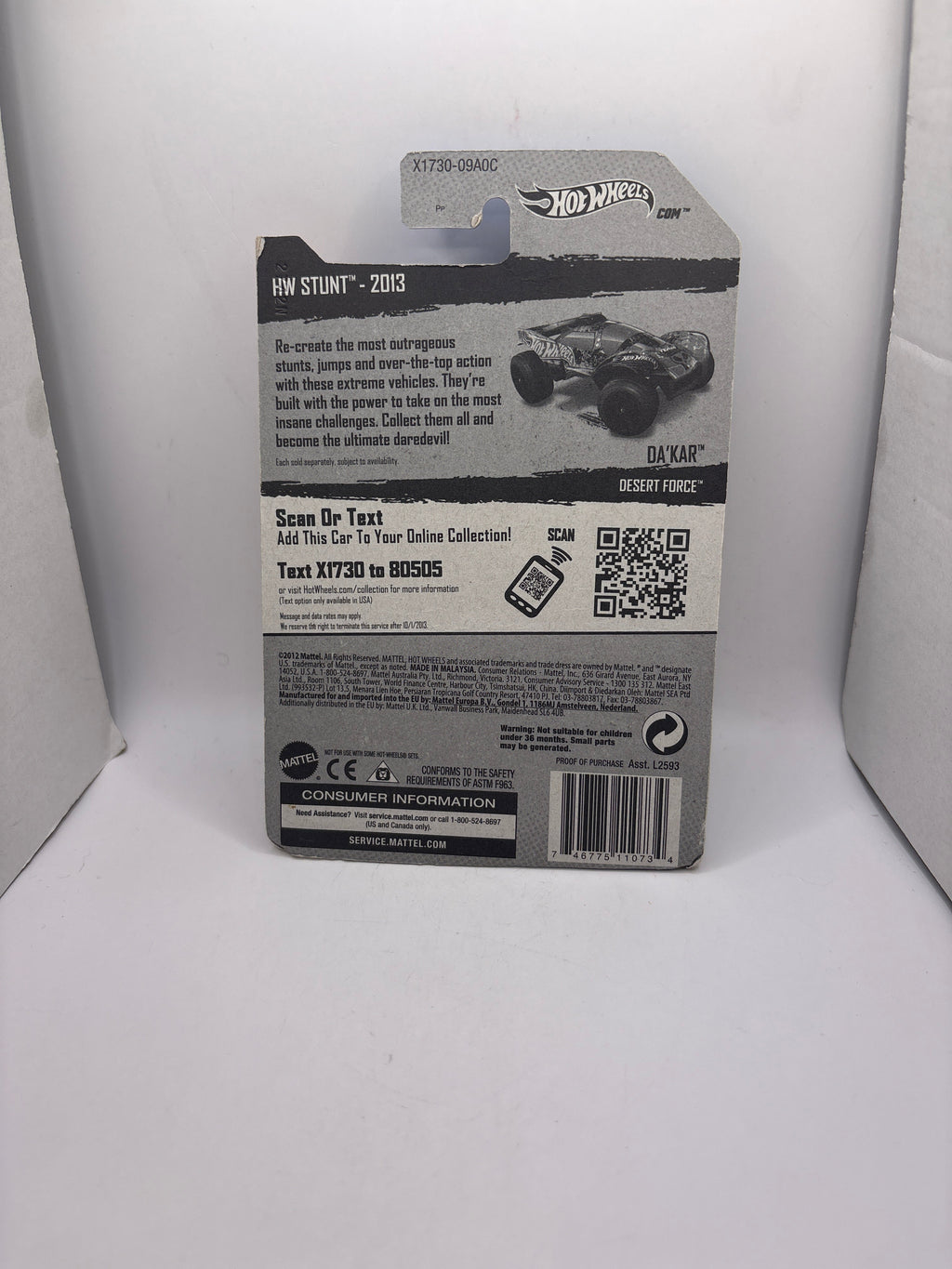 Hot Wheels Da’Kar Diecast green