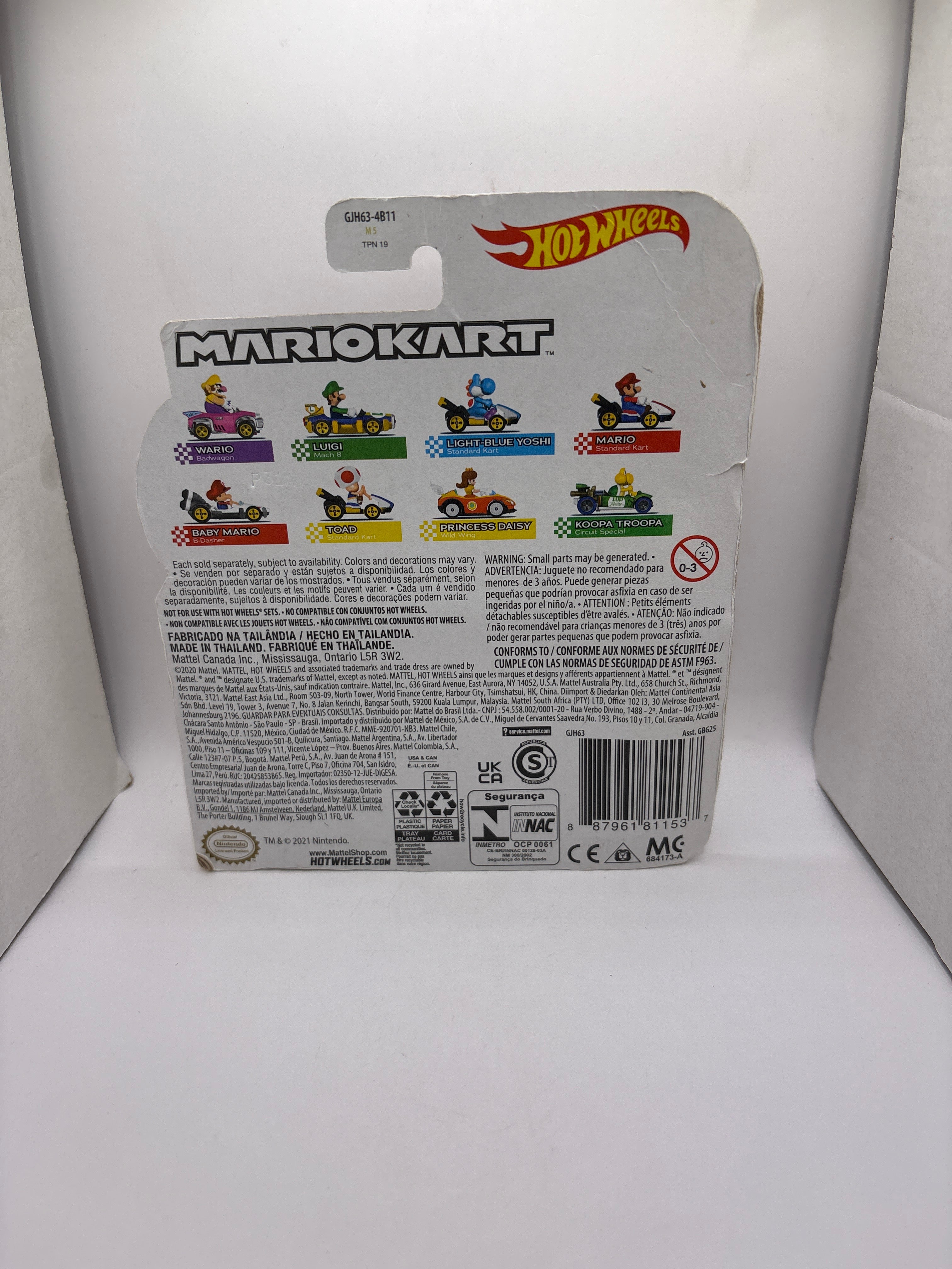 Hot Wheels Toad Standard Kart Diecast