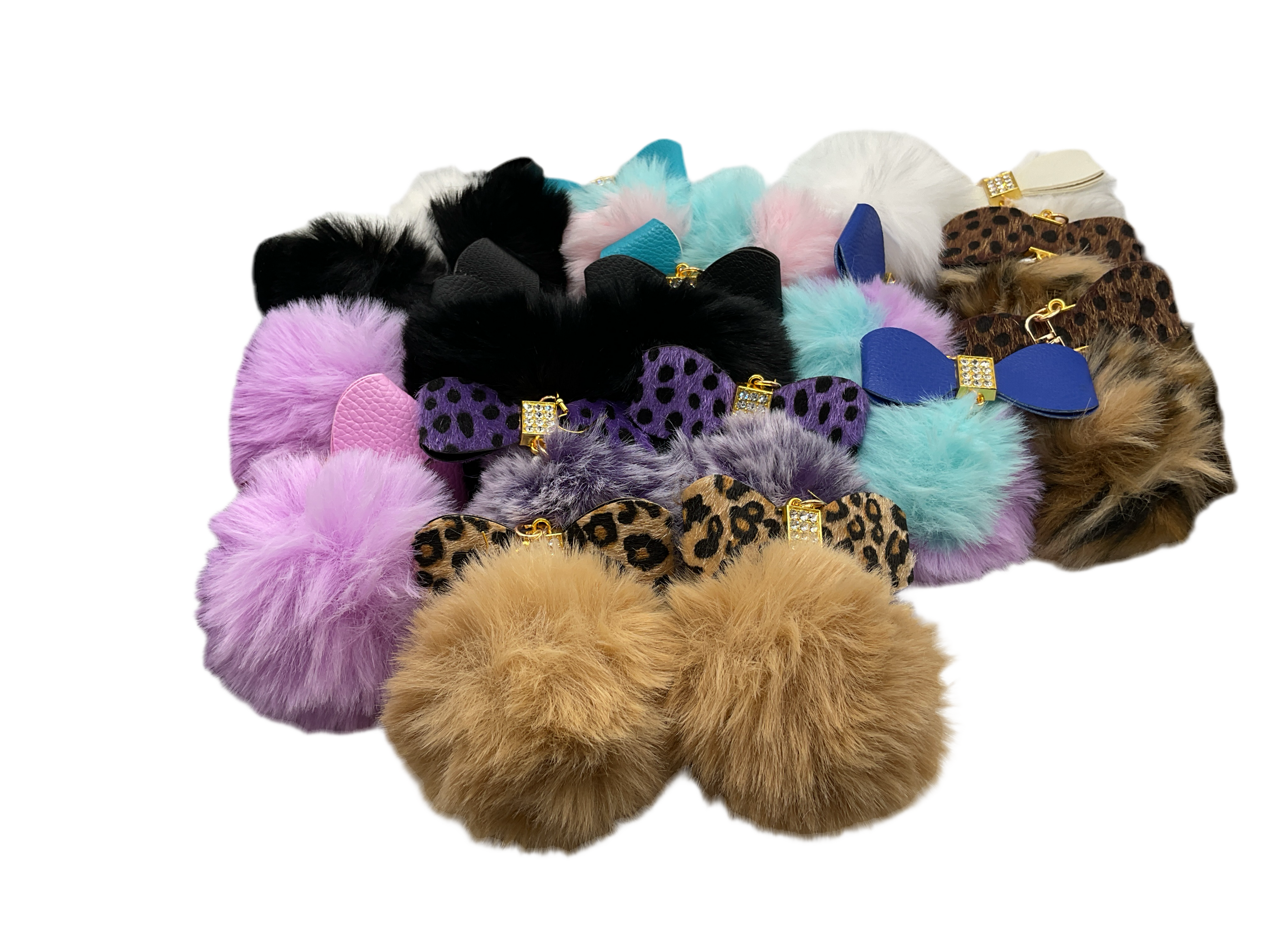 Puff Ball Earrings