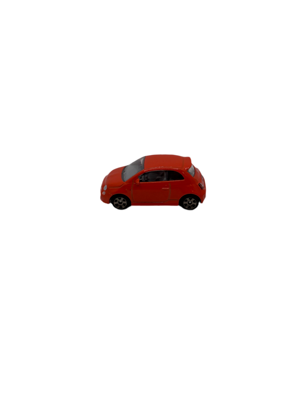 Matchbox 19 Fiat 500 Turbo Diecast orange
