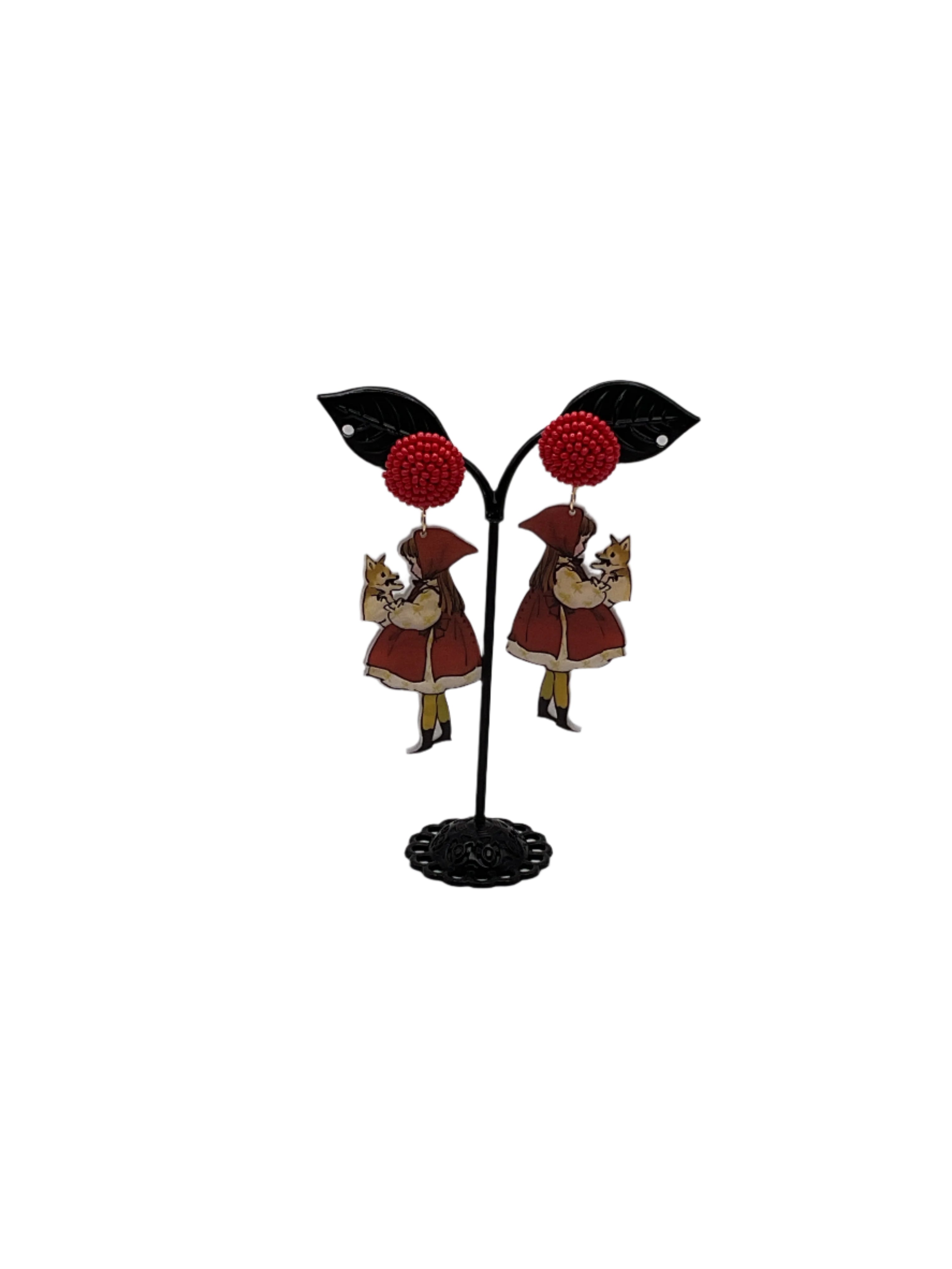 Little Red Riding Hood Earrings