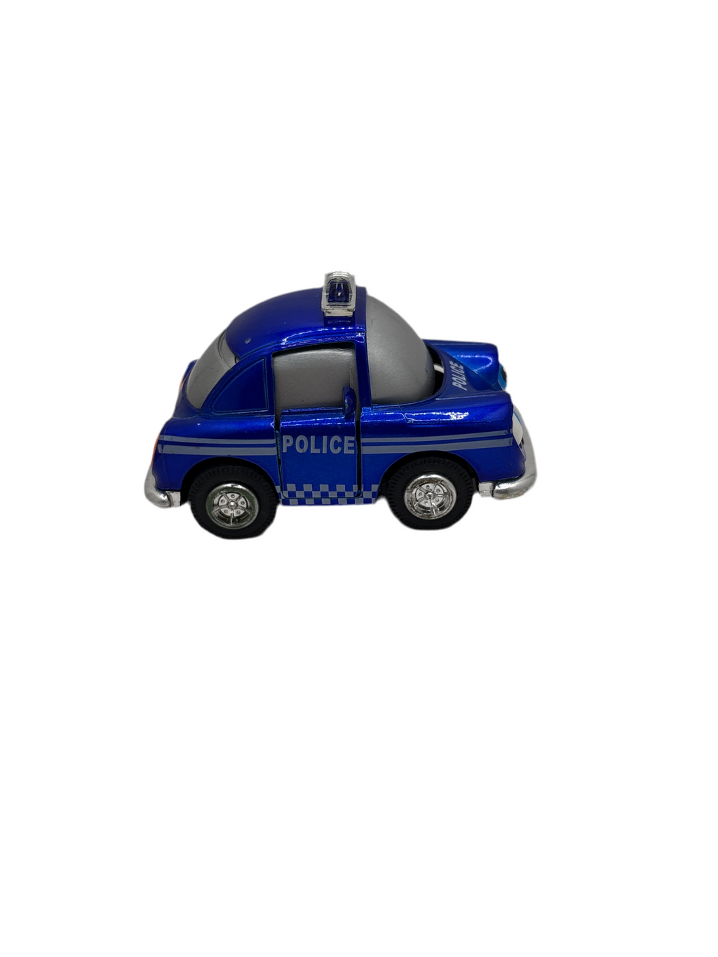 Junye Toys Police Car Diecast Blue