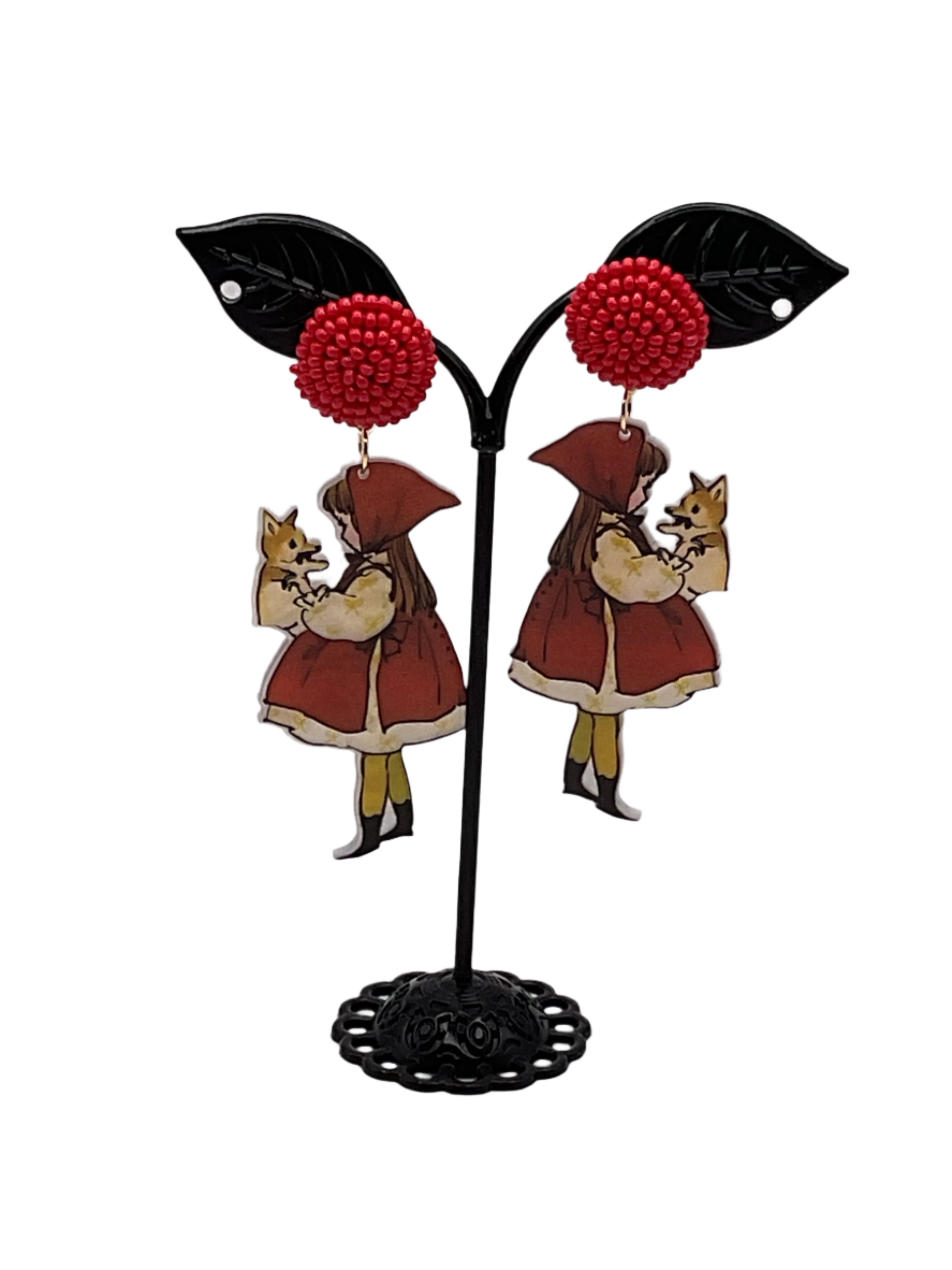 Little Red Riding Hood Earrings