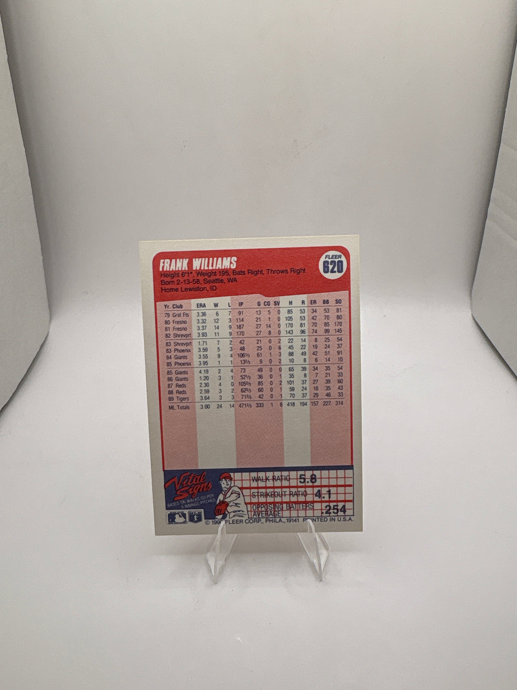 Fleer Frank Williams