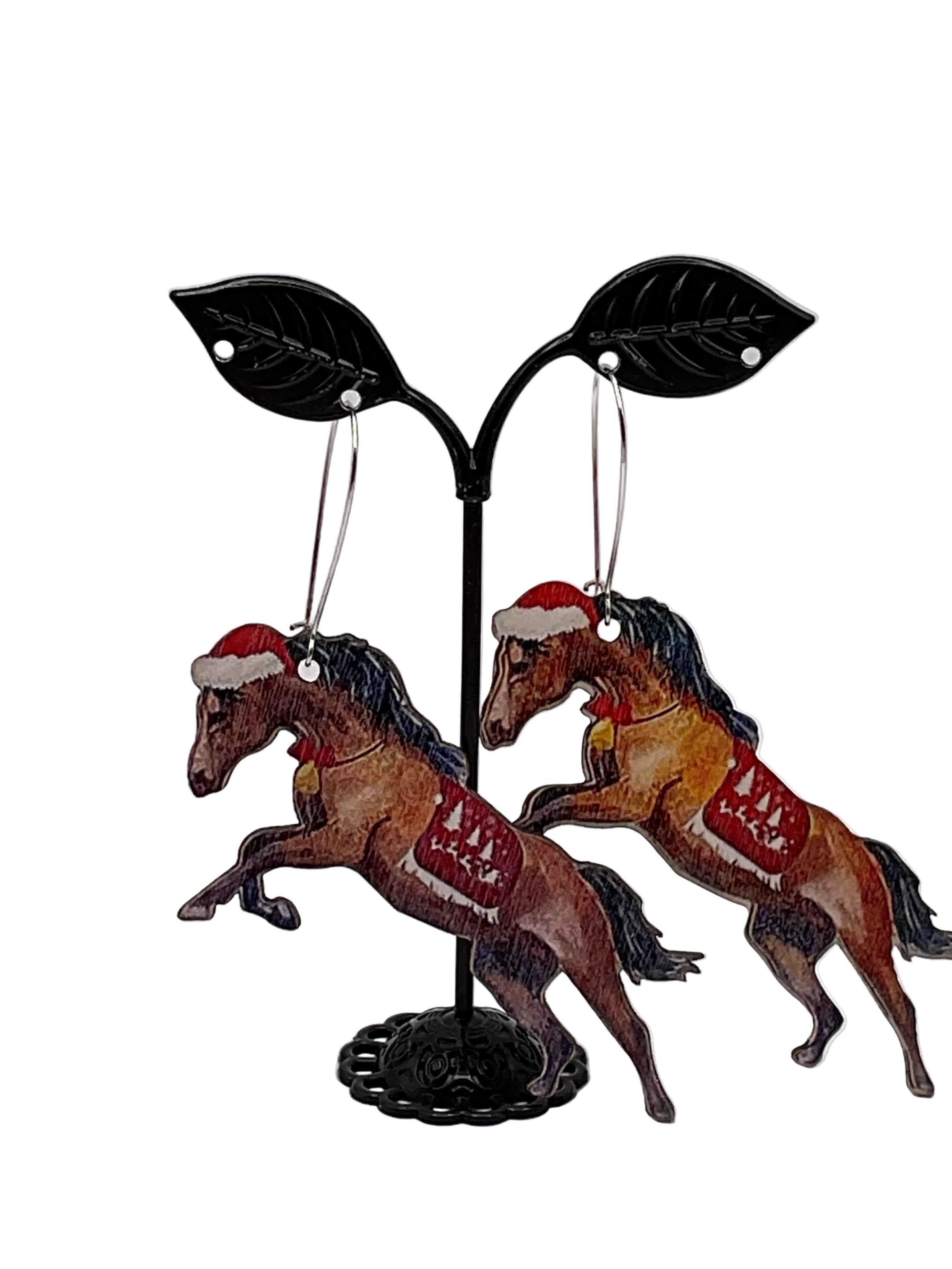 Large Christmas Earrings