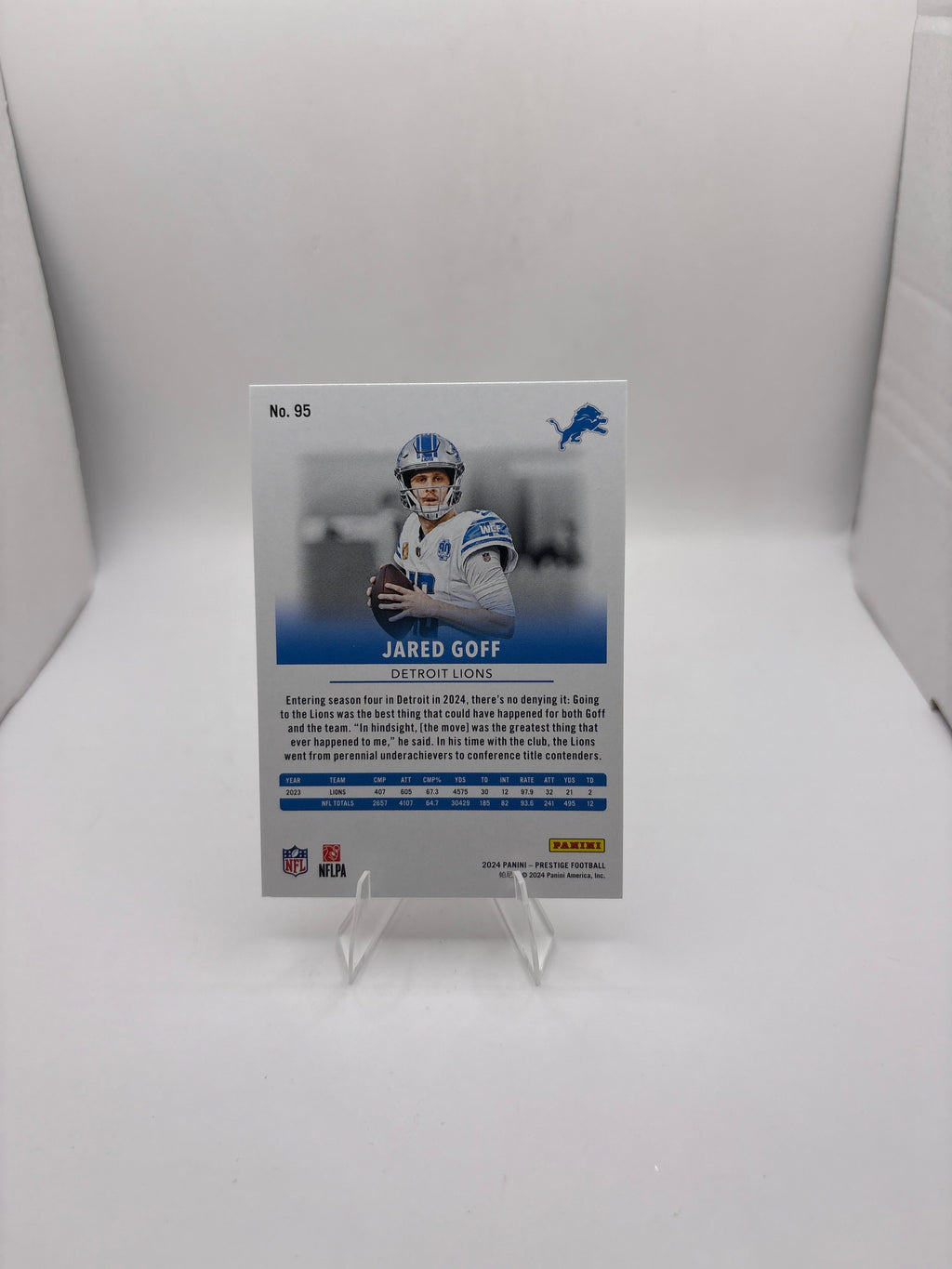 Prestige Jared Goff